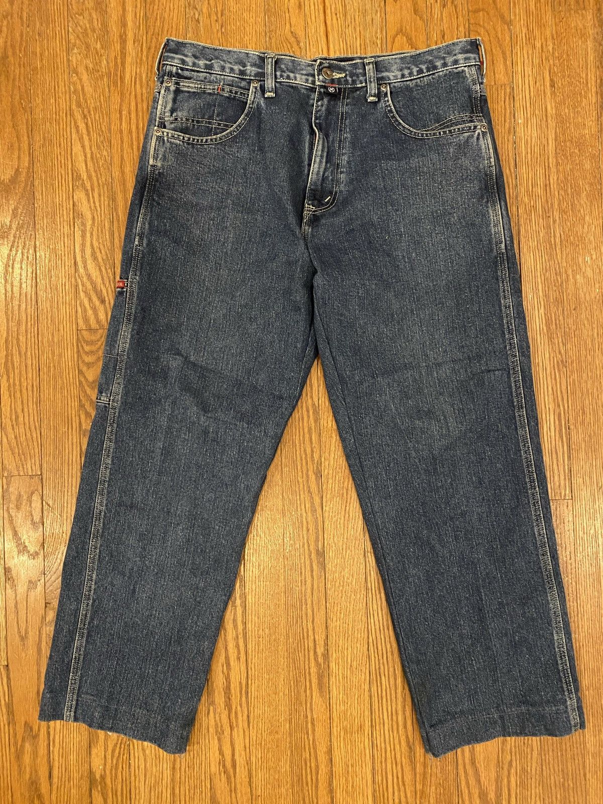 Nautica Vintage Y2k Nautica Carpenter Jeans Size US 33 - 2 Thumbnail