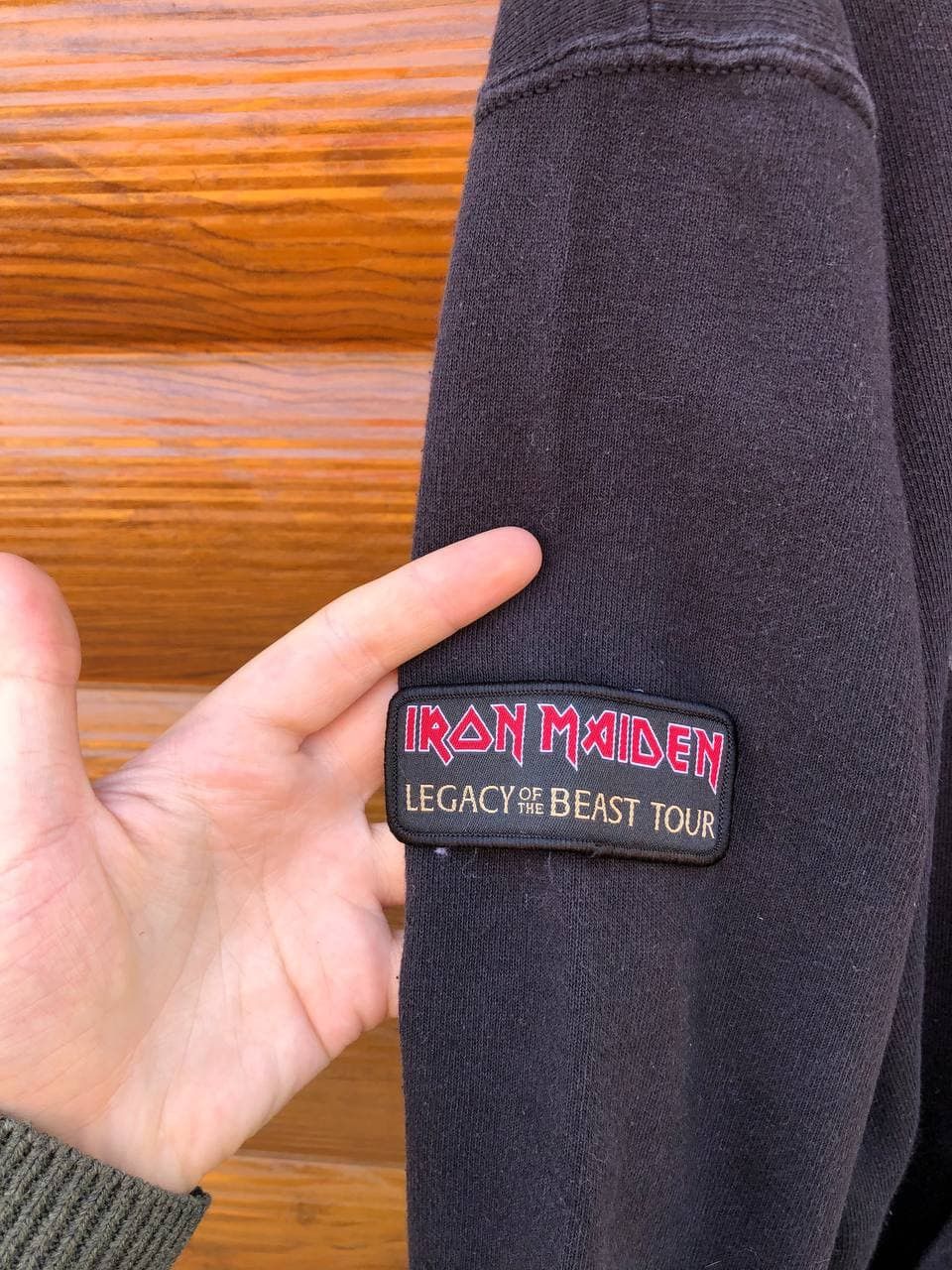 Band Tees Vintage Iron Maiden hoodie Size US XL / EU 56 / 4 - 5 Thumbnail