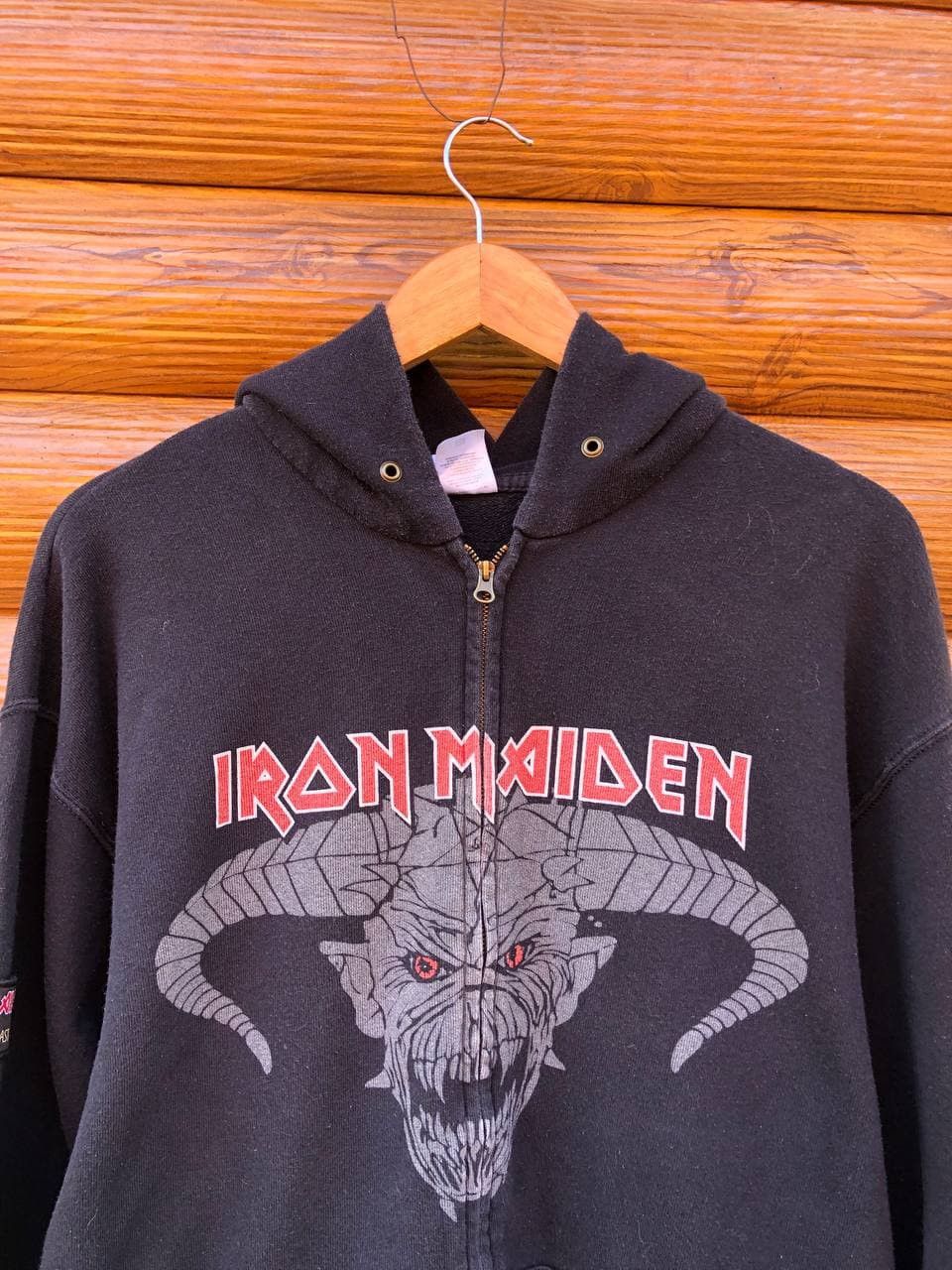 Band Tees Vintage Iron Maiden hoodie Size US XL / EU 56 / 4 - 2 Thumbnail
