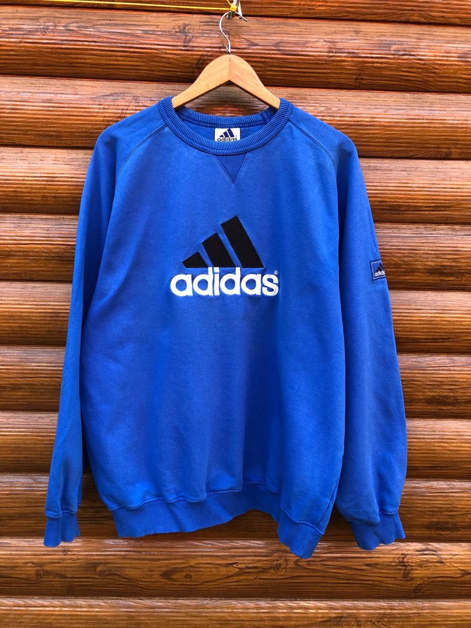 Vintage Vintage Adidas sweatshirt Size US L / EU 52-54 / 3 - 1 Thumbnail