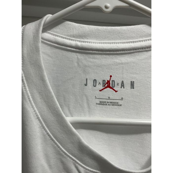 jumpman t shirt white