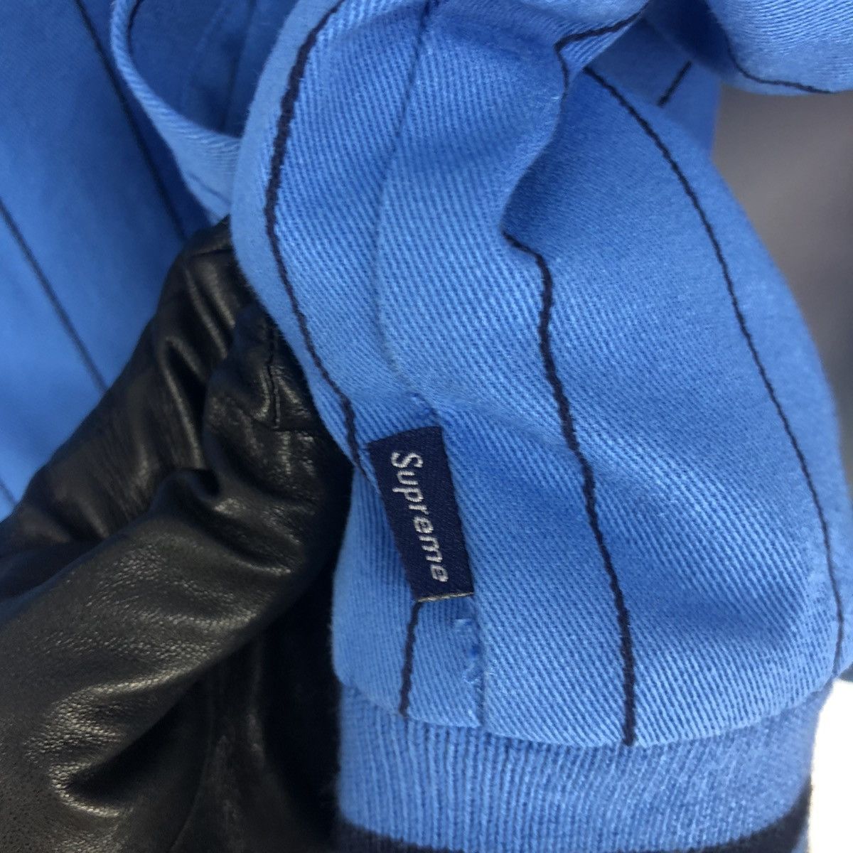Supreme Supreme Pinstripe Varsity Jacket Spring/Summer 2019 Size US M / EU 48-50 / 2 - 13 Thumbnail