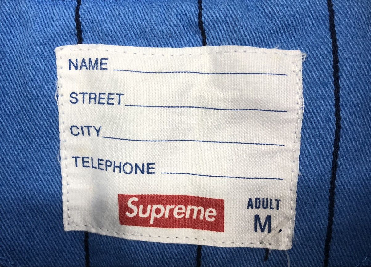 Supreme Supreme Pinstripe Varsity Jacket Spring/Summer 2019 Size US M / EU 48-50 / 2 - 19 Thumbnail