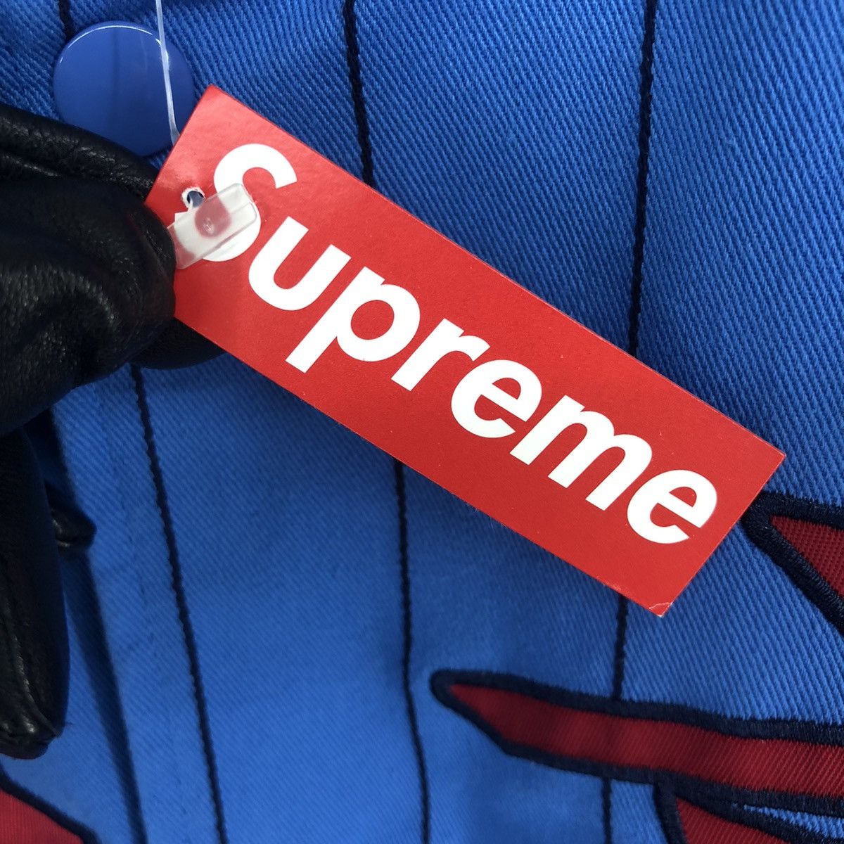 Supreme Supreme Pinstripe Varsity Jacket Spring/Summer 2019 Size US M / EU 48-50 / 2 - 18 Thumbnail