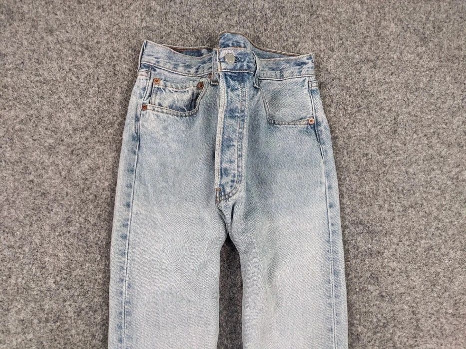 Levi's Vintage 80s Levis 501 Jeans Made in USA Perfect Faded Denim Size US 33 - 3 Thumbnail
