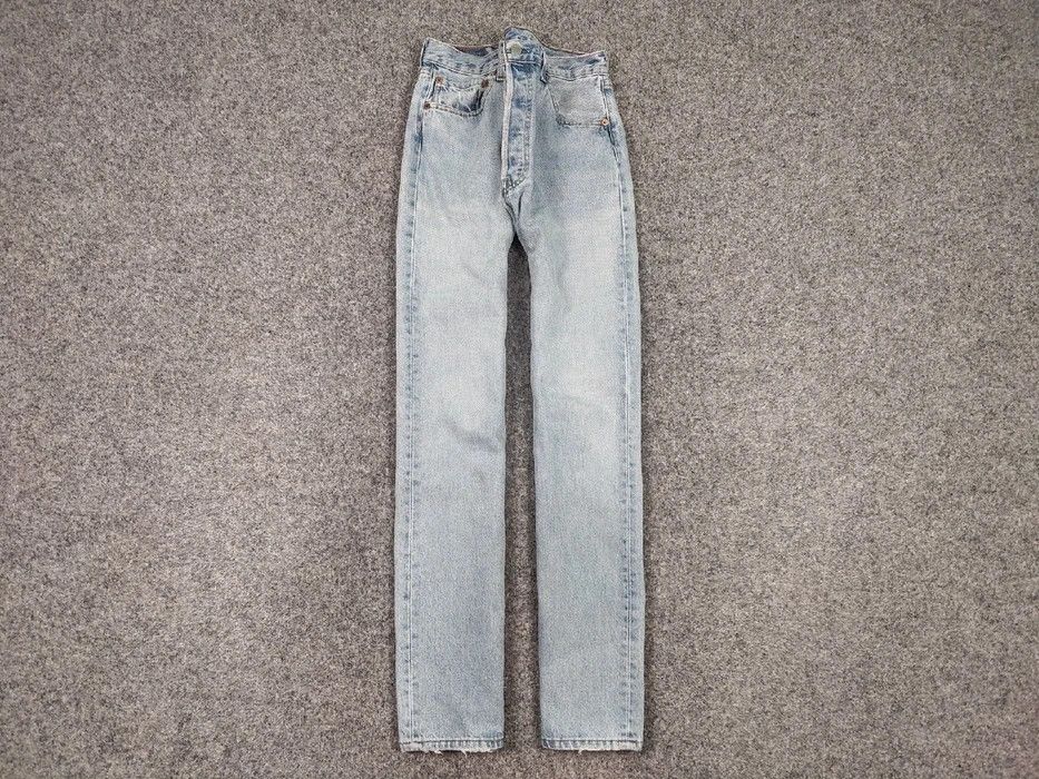 Levi's Vintage 80s Levis 501 Jeans Made in USA Perfect Faded Denim Size US 33 - 1 Thumbnail