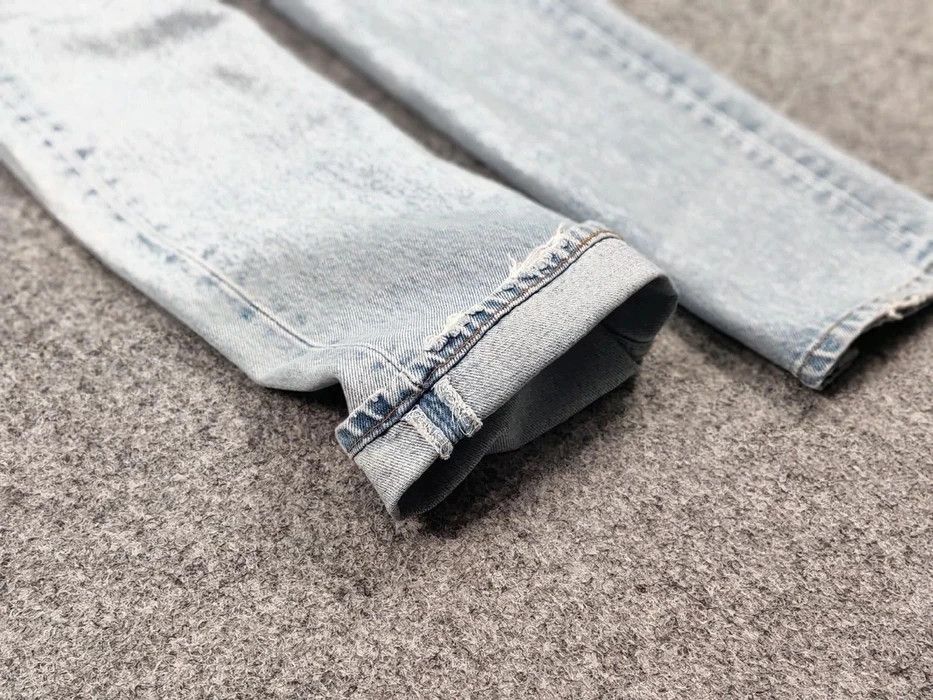 Levi's Vintage 80s Levis 501 Jeans Made in USA Perfect Faded Denim Size US 33 - 5 Thumbnail