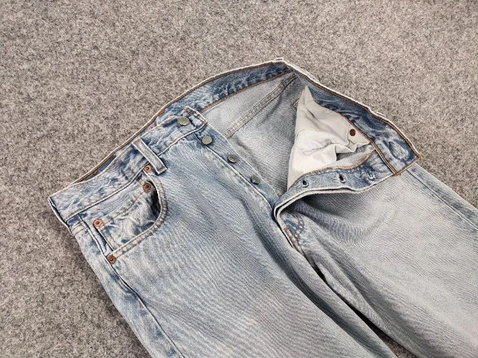 Levi's Vintage 80s Levis 501 Jeans Made in USA Perfect Faded Denim Size US 33 - 4 Thumbnail
