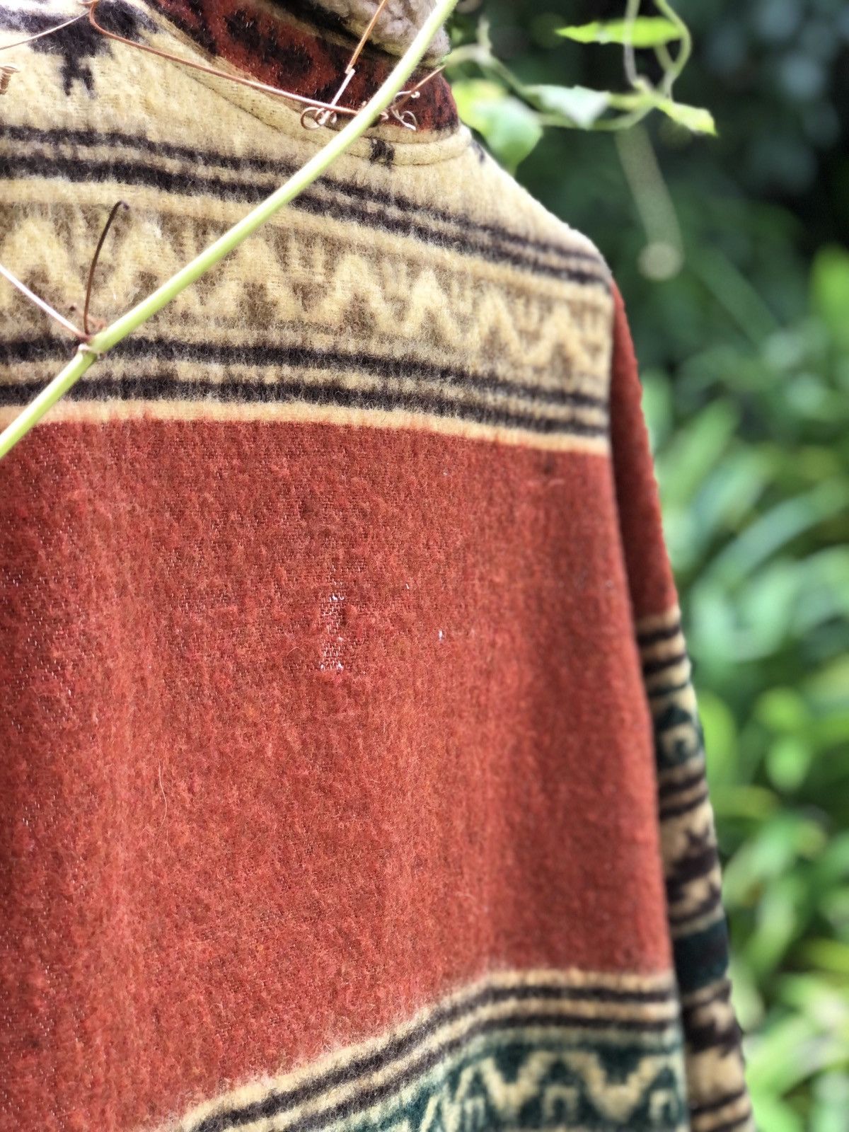 Native Vintage 90's Titicaca Wool Jacket Navajo Native Art Size XS / US 0-2 / IT 36-38 - 8 Thumbnail