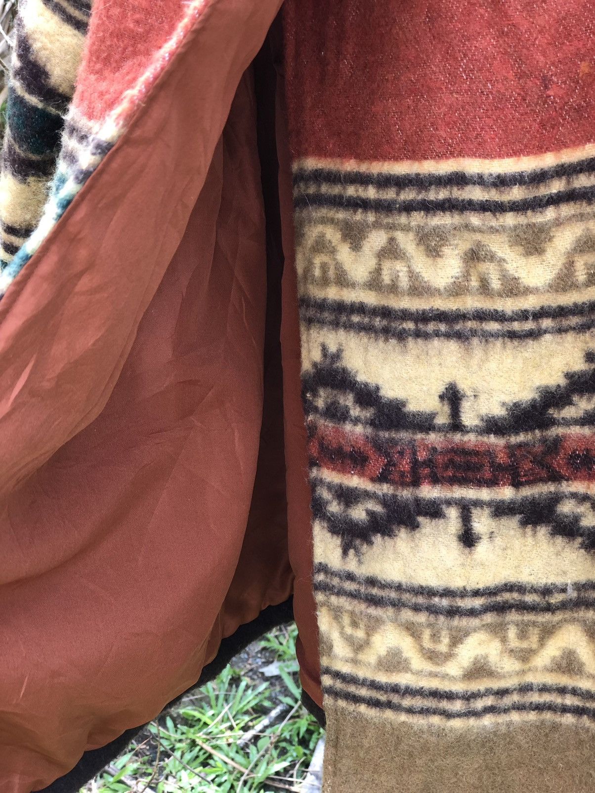 Native Vintage 90's Titicaca Wool Jacket Navajo Native Art Size XS / US 0-2 / IT 36-38 - 10 Thumbnail