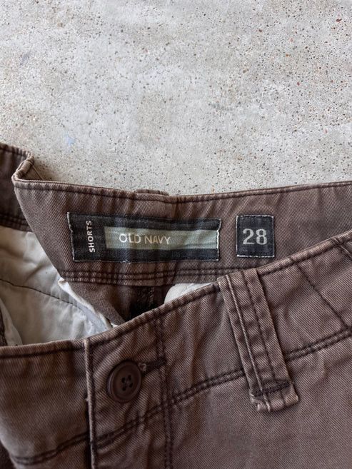 Streetwear 00s Brown Cargo Shorts | Grailed