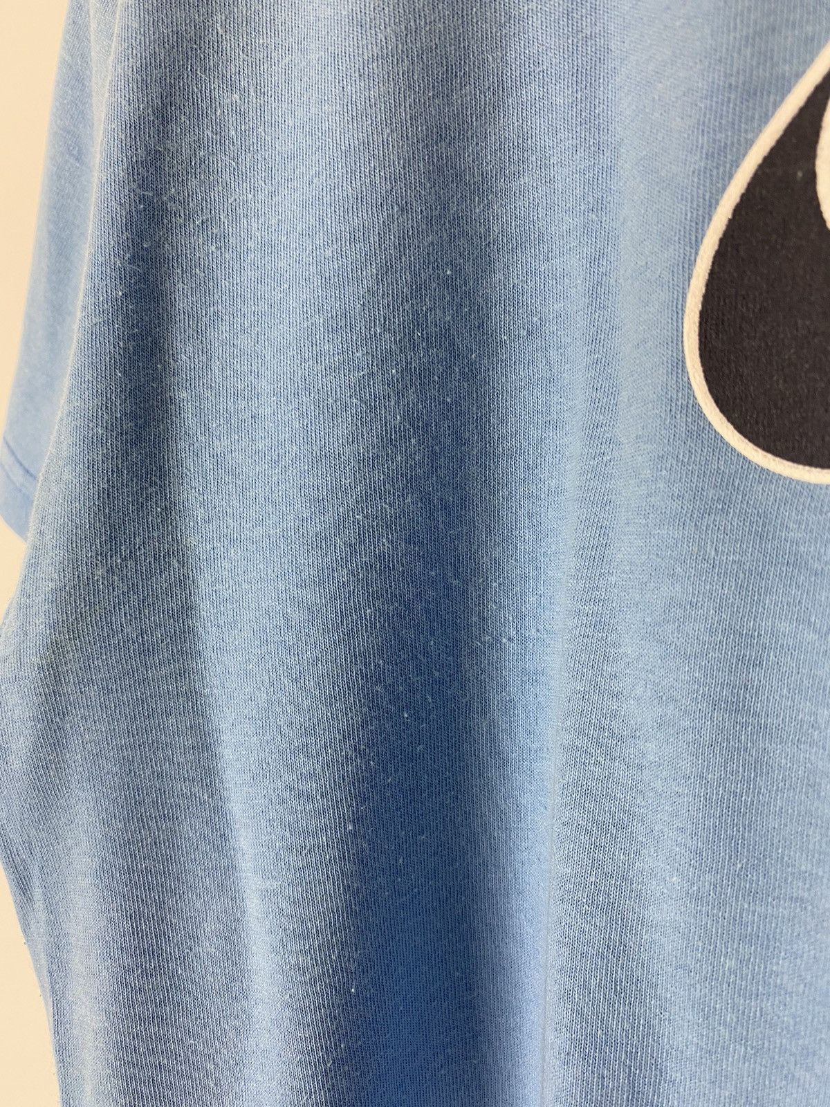 Nike × Vintage 90’s Vintage Faded Nike Central Logo T-Shirt Size US M / EU 48-50 / 2 - 3 Thumbnail