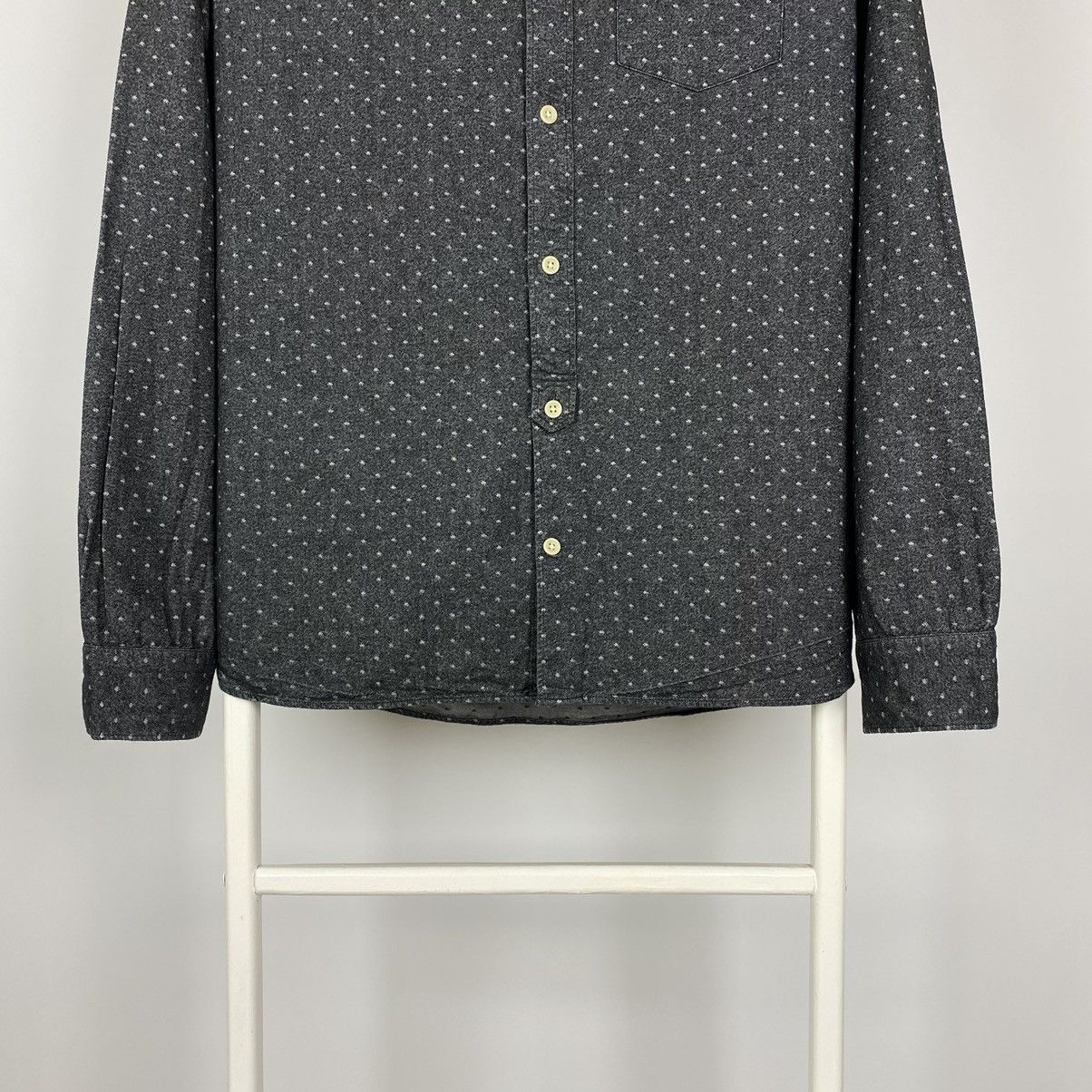 Allsaints AllSaints Cresco L/S Shirt Size US M / EU 48-50 / 2 - 5 Thumbnail