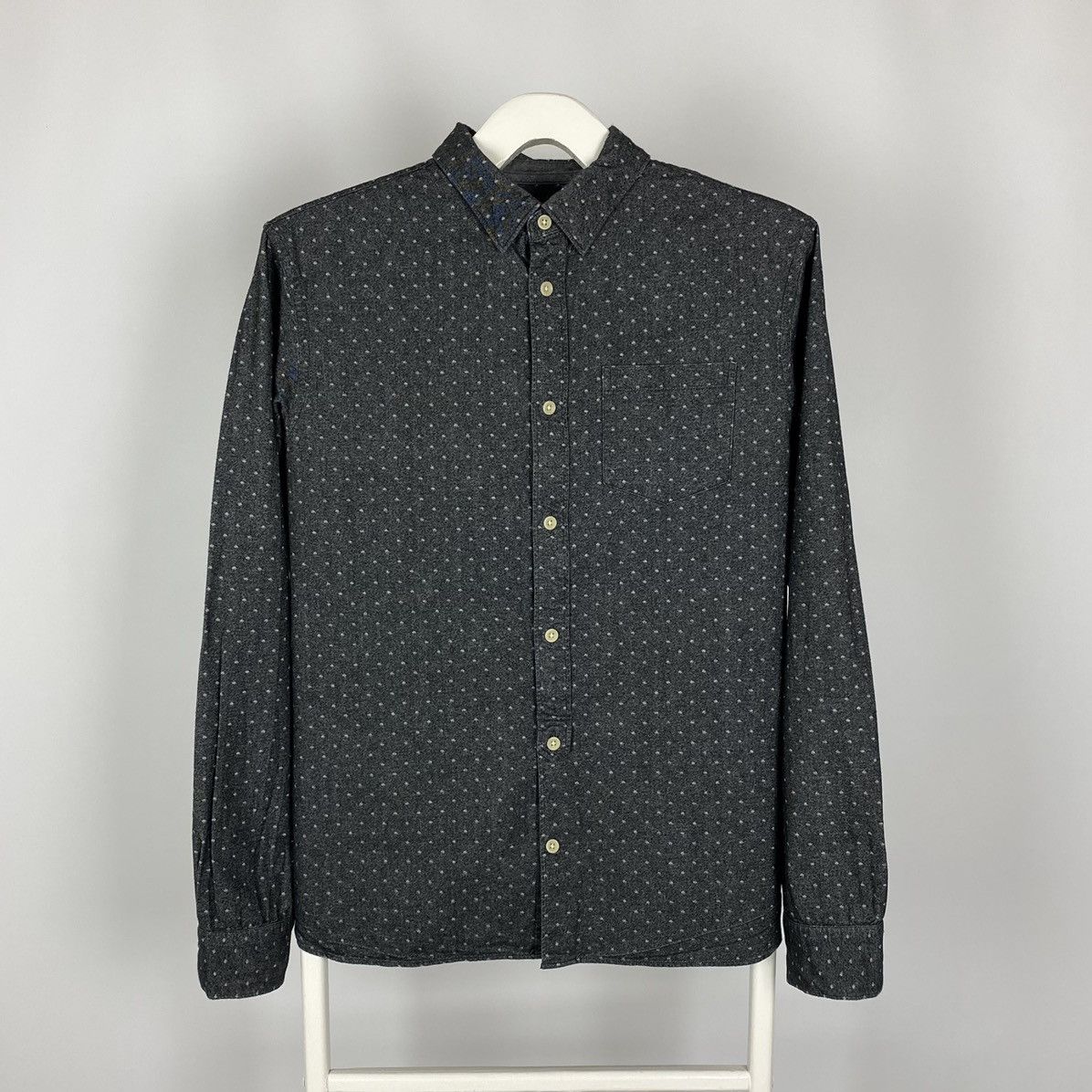 Allsaints AllSaints Cresco L/S Shirt Size US M / EU 48-50 / 2 - 1 Thumbnail