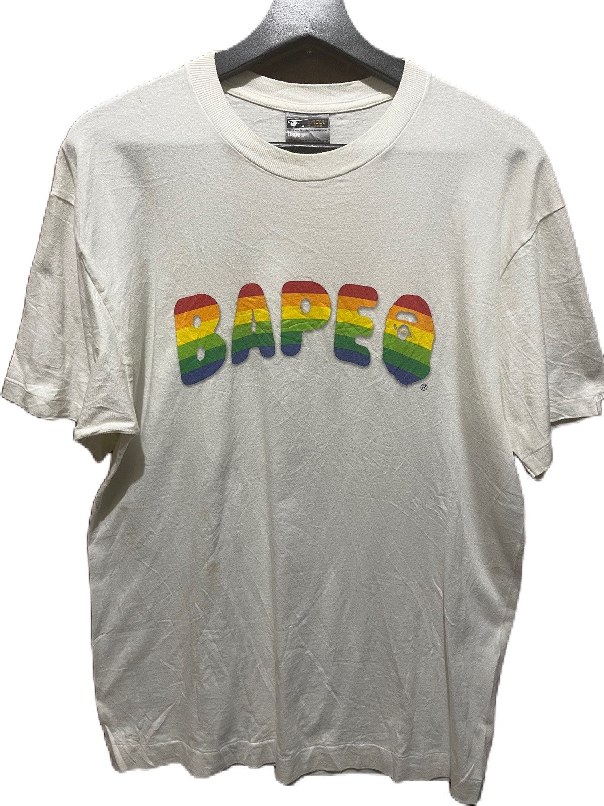 Bape Bape Rainbow Tee Size US L / EU 52-54 / 3 - 1 Thumbnail