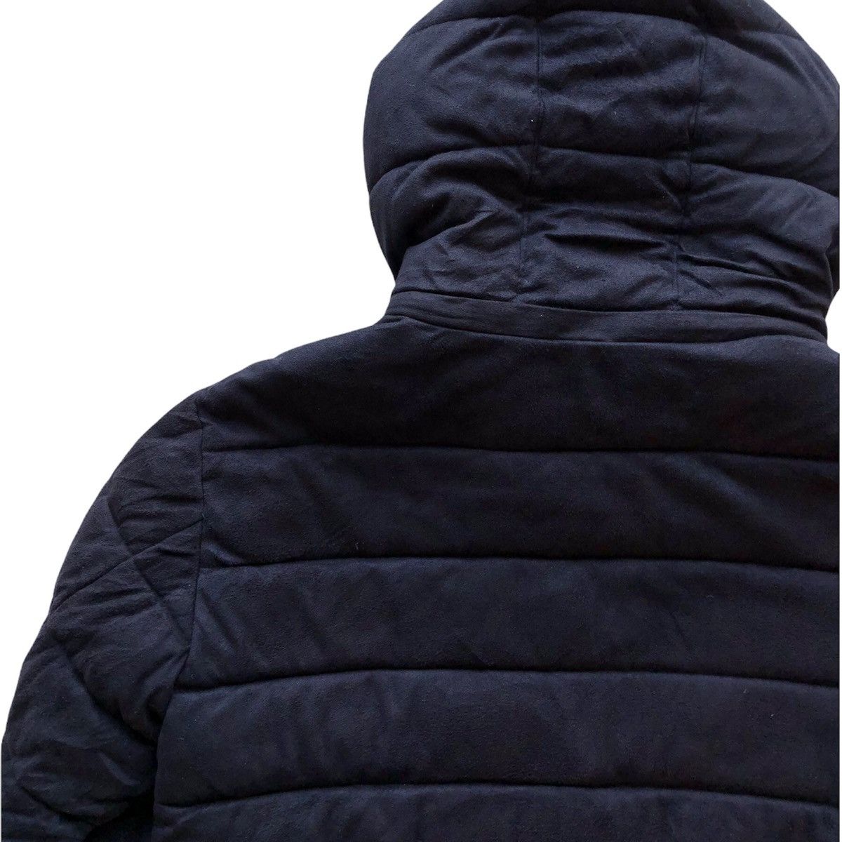 Japanese Brand Vintage Puffer Jacket Zipper Hoodie by Steelo Size US M / EU 48-50 / 2 - 7 Thumbnail