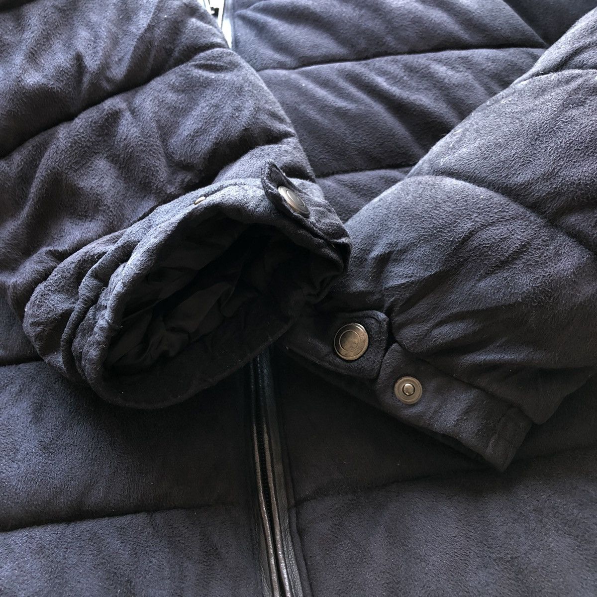 Japanese Brand Vintage Puffer Jacket Zipper Hoodie by Steelo Size US M / EU 48-50 / 2 - 9 Thumbnail
