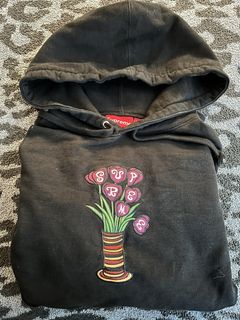 Supreme Flowers Hoodie | Grailed