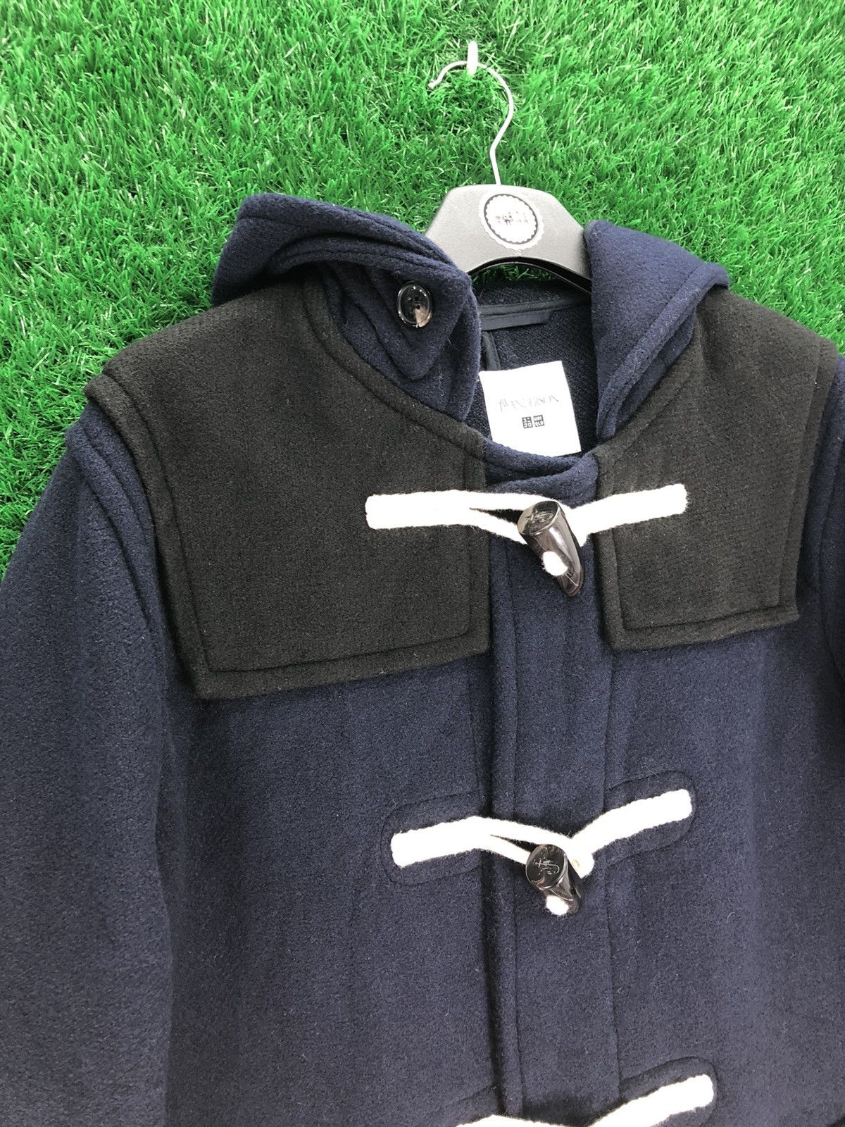 JW Anderson × Uniqlo JW Anderson x Uniqlo Wool Hooded Duffle Long Coat Size US XXL / EU 58 / 5 - 2 Thumbnail