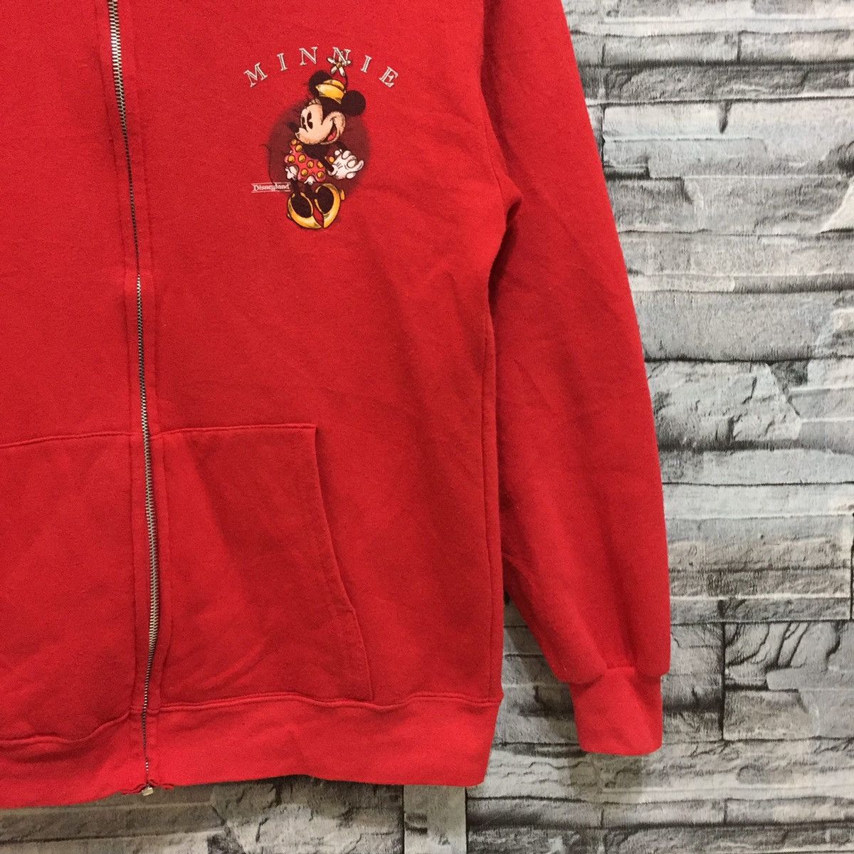 Disney Vintage Minnie Mouse hoodie small logo fit M Size US M / EU 48-50 / 2 - 6 Thumbnail
