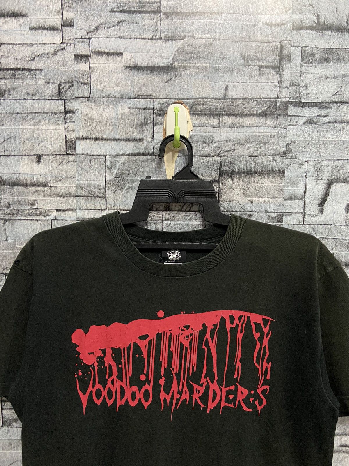 Japanese Brand Voodoo Murders All Japan Pro Wrestling t shirt L fit M Size US M / EU 48-50 / 2 - 2 Thumbnail