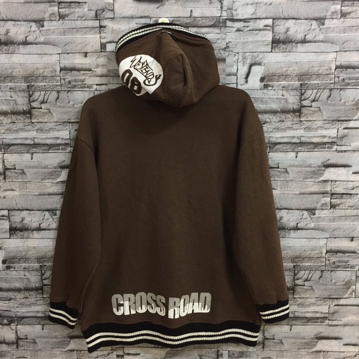 Vintage Vintage Ab Tech sport hoodie hip hop size 3L fits XL brown Size US XL / EU 56 / 4 - 7 Thumbnail