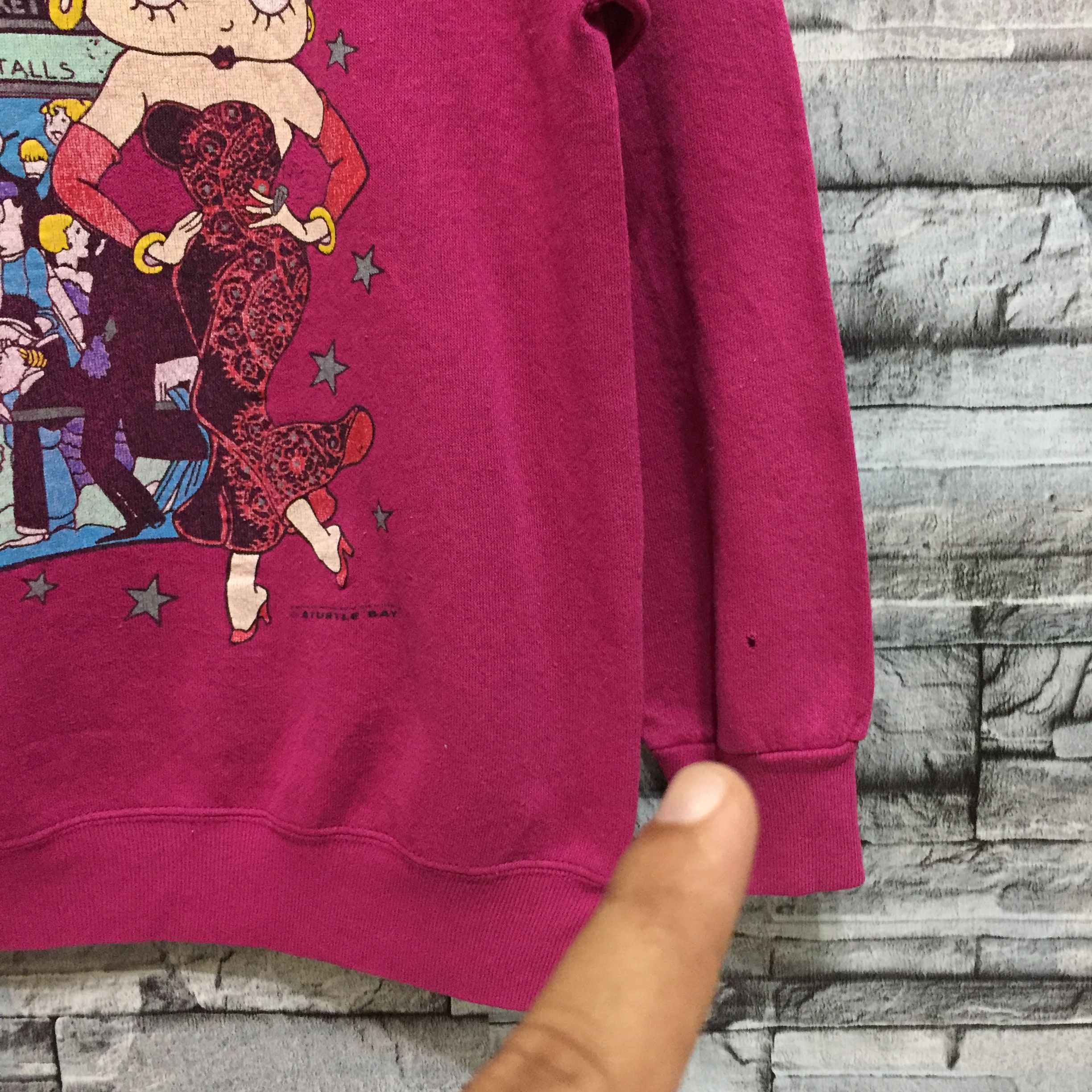 Vintage Vintage Betty Boop sweatshirt big cartoon cinema Size M Size US M / EU 48-50 / 2 - 7 Thumbnail