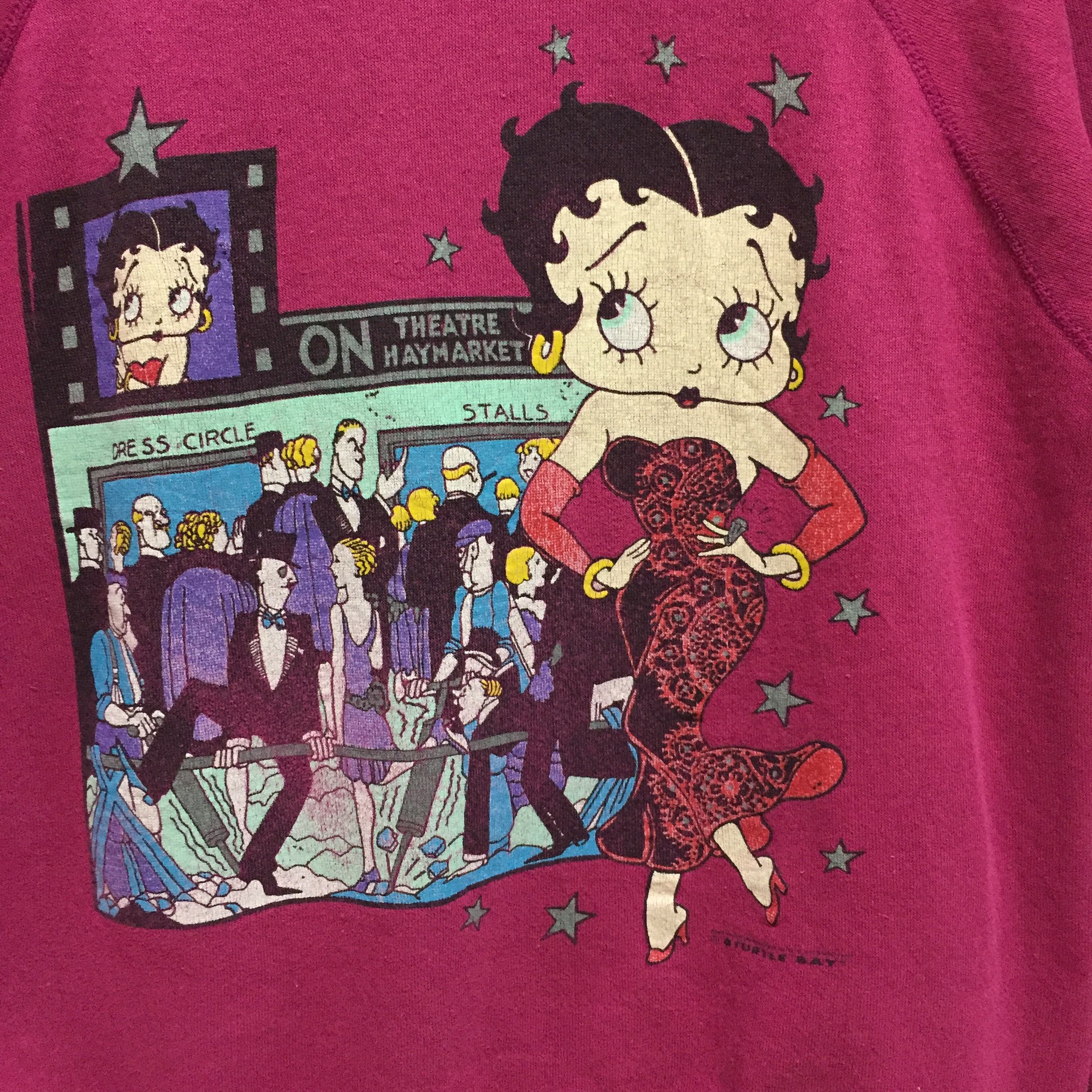 Vintage Vintage Betty Boop sweatshirt big cartoon cinema Size M Size US M / EU 48-50 / 2 - 3 Thumbnail