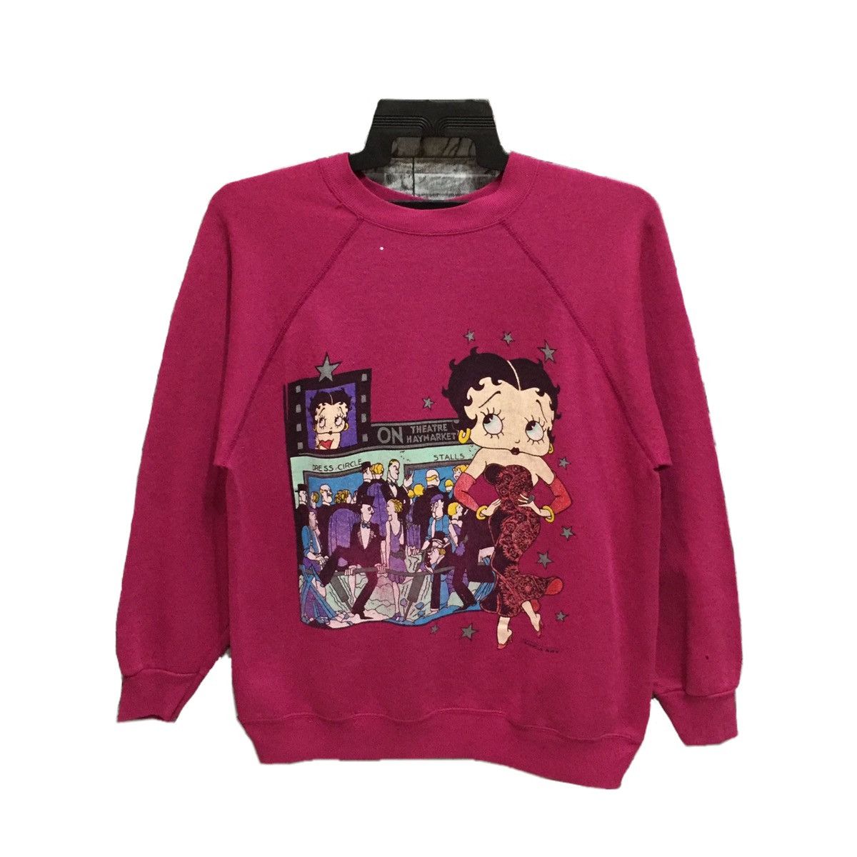 Vintage Vintage Betty Boop sweatshirt big cartoon cinema Size M Size US M / EU 48-50 / 2 - 1 Thumbnail