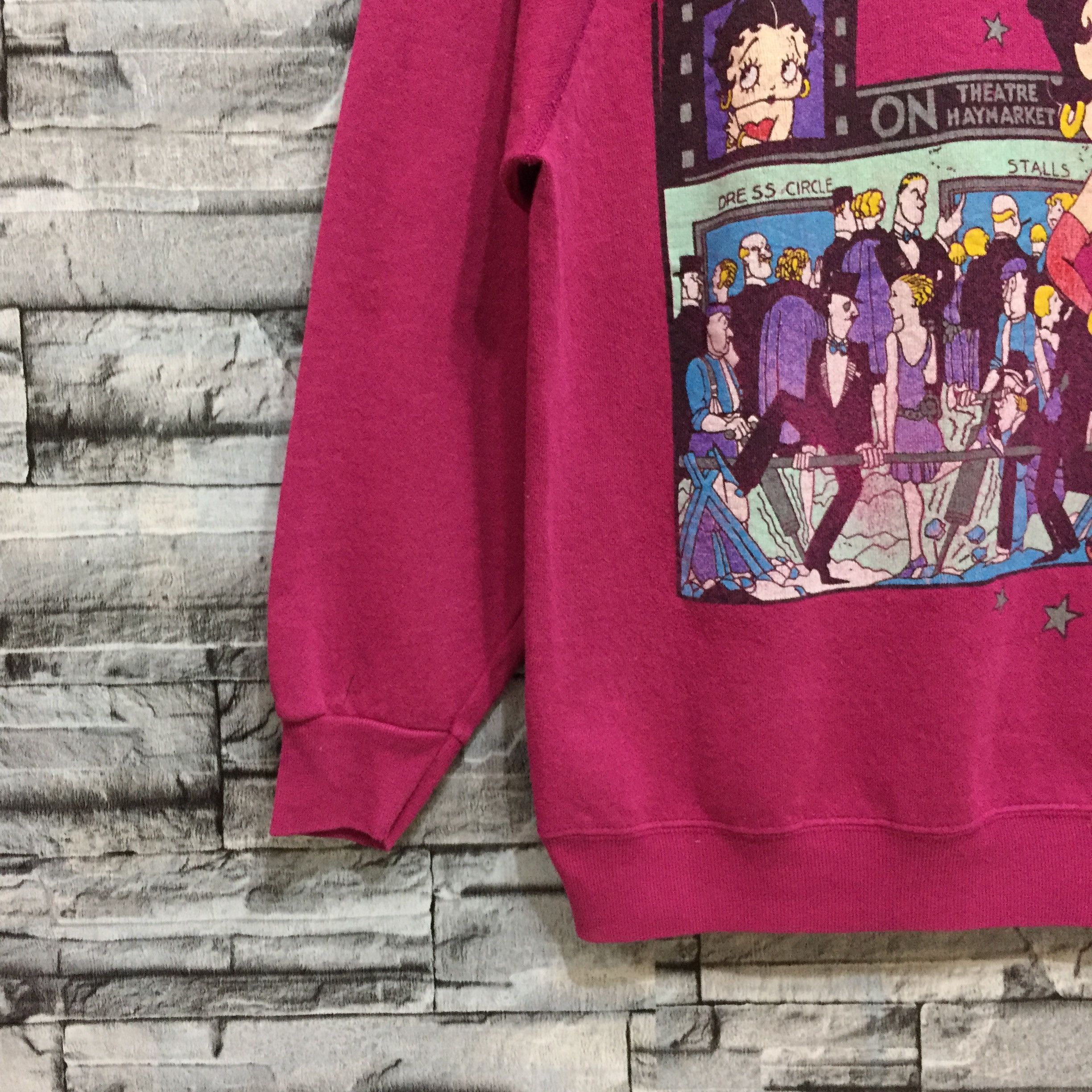 Vintage Vintage Betty Boop sweatshirt big cartoon cinema Size M Size US M / EU 48-50 / 2 - 8 Thumbnail