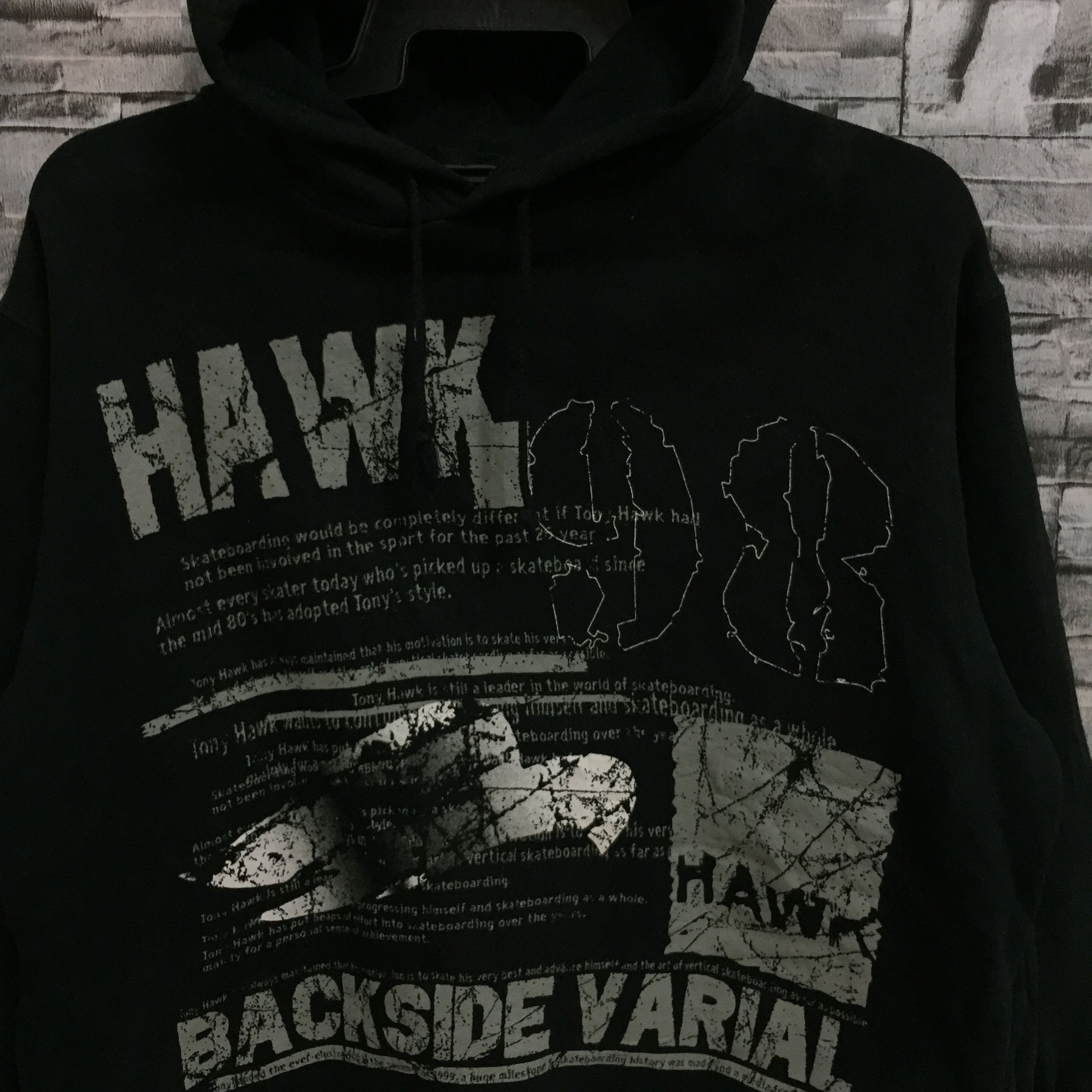 Tony Hawk Vintage Tony Hawk hoodie big logo size LL fit L Size US L / EU 52-54 / 3 - 3 Thumbnail