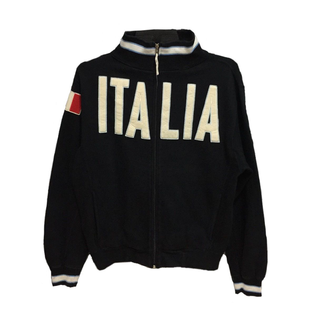 Japanese Brand House Of Blues sweatshirt big logo Italia embroidered Size US L / EU 52-54 / 3 - 1 Thumbnail