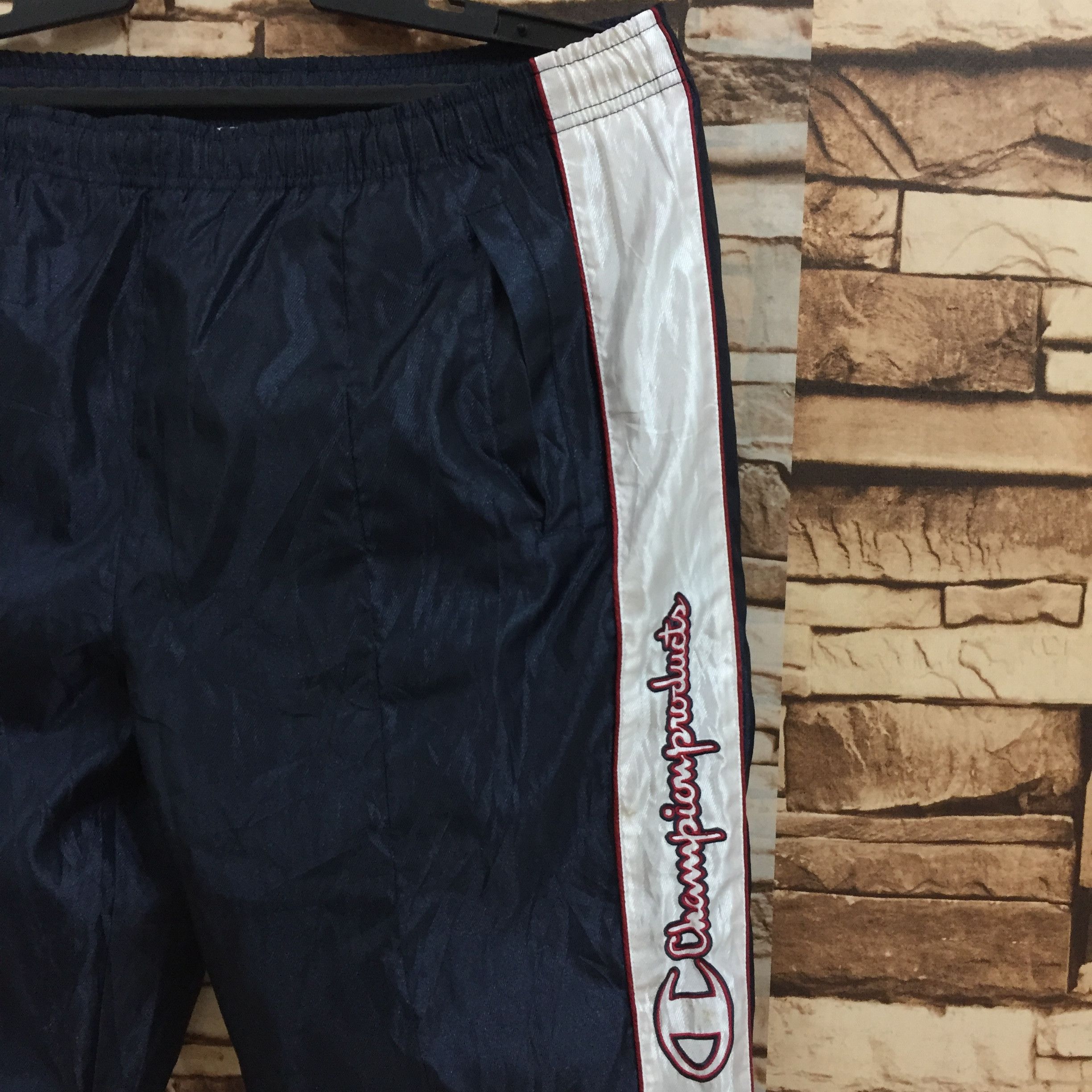 Champion Vintage CHAMPION track pants spellout embroiered M W 35-39 Size US 36 / EU 52 - 5 Thumbnail