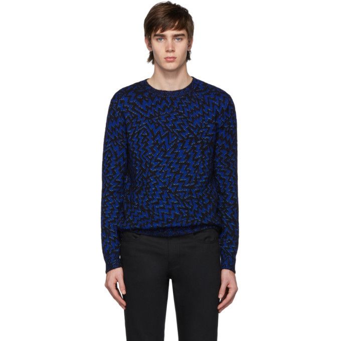 Saint Laurent Paris Saint Laurent Lurex Storms Sweater Size US M / EU 48-50 / 2 - 3 Thumbnail