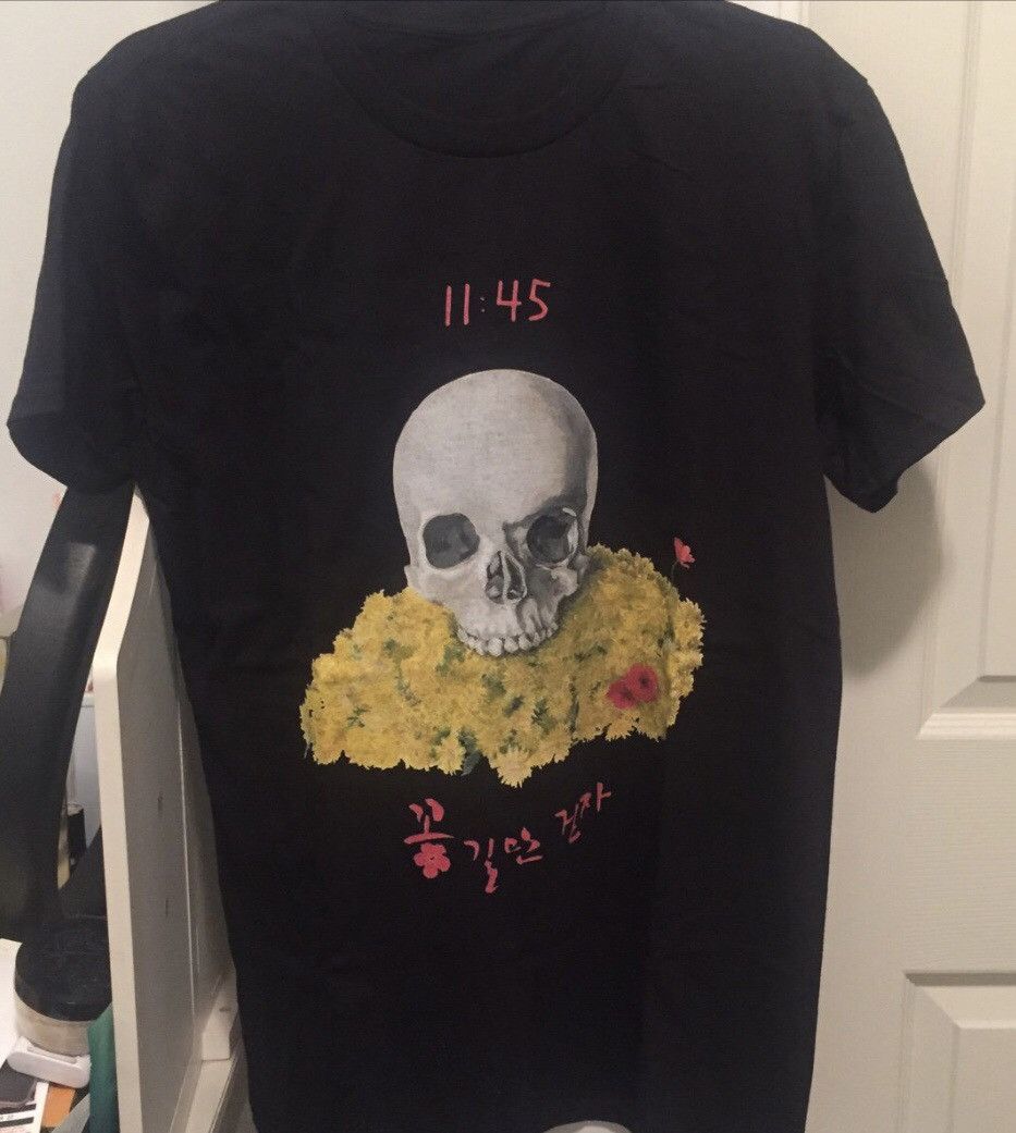 Other Hand Painted Korean Flower Skull Shirt Size US M / EU 48-50 / 2 - 1 Preview