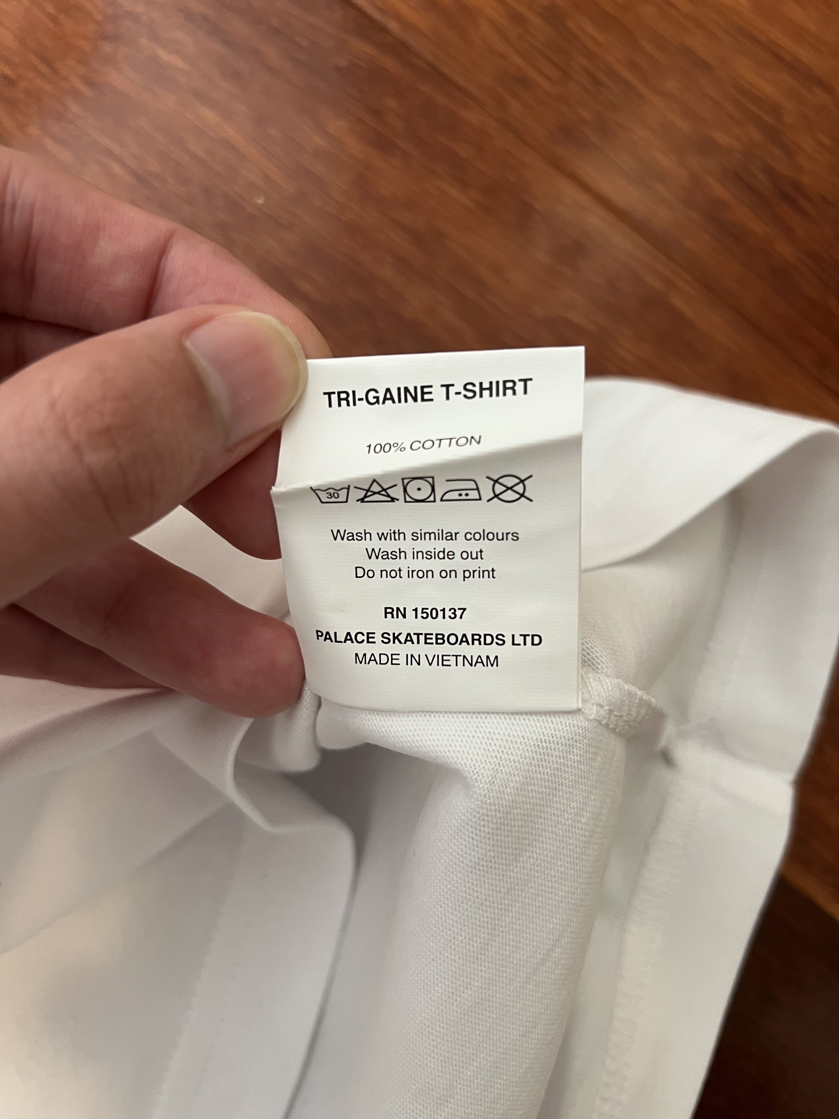 Palace 💚 2020 Palace Tri Gaine T-Shirt White Medium NEW Size US M / EU 48-50 / 2 - 12 Thumbnail