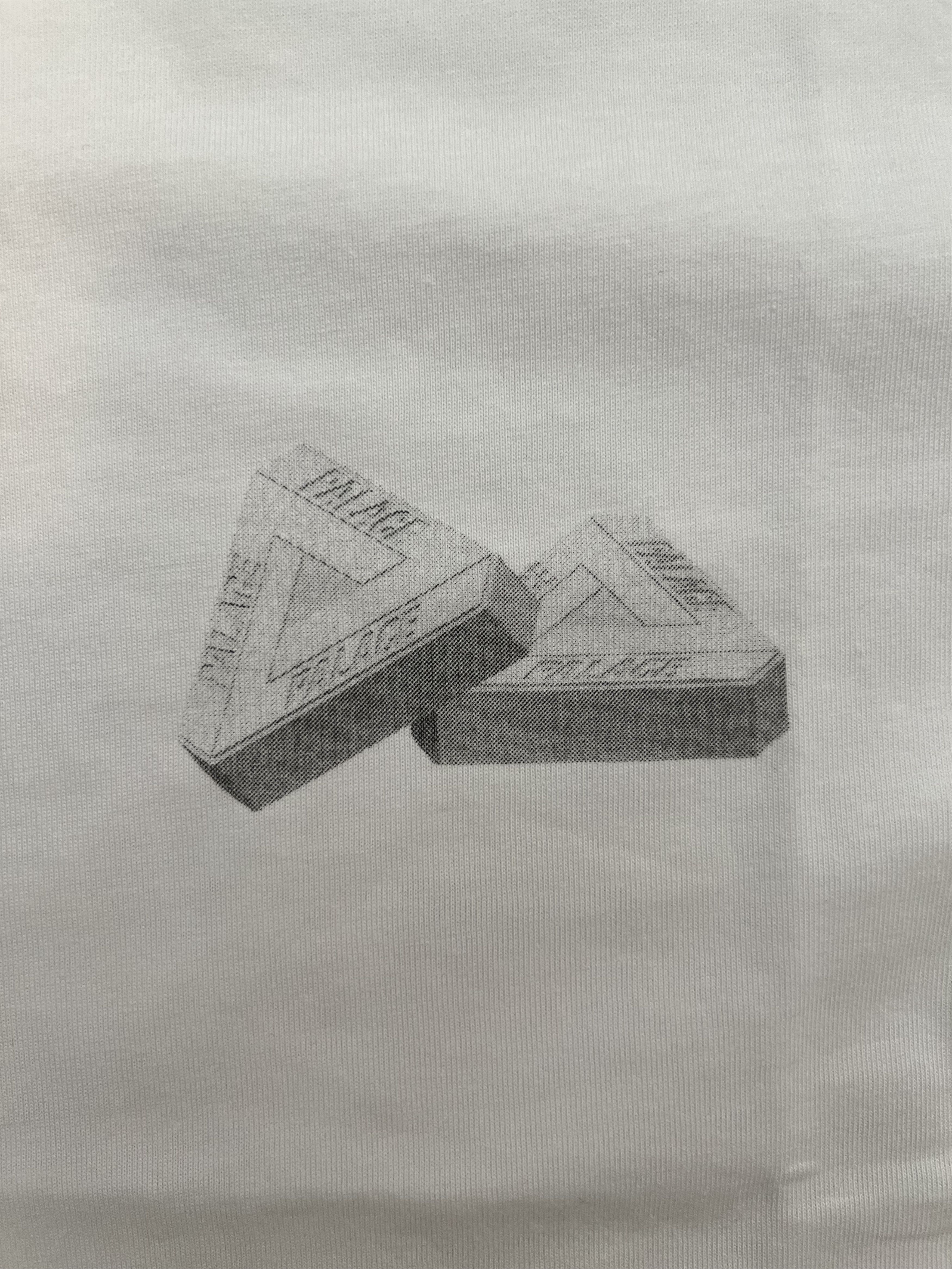 Palace 💚 2020 Palace Tri Gaine T-Shirt White Medium NEW Size US M / EU 48-50 / 2 - 9 Thumbnail