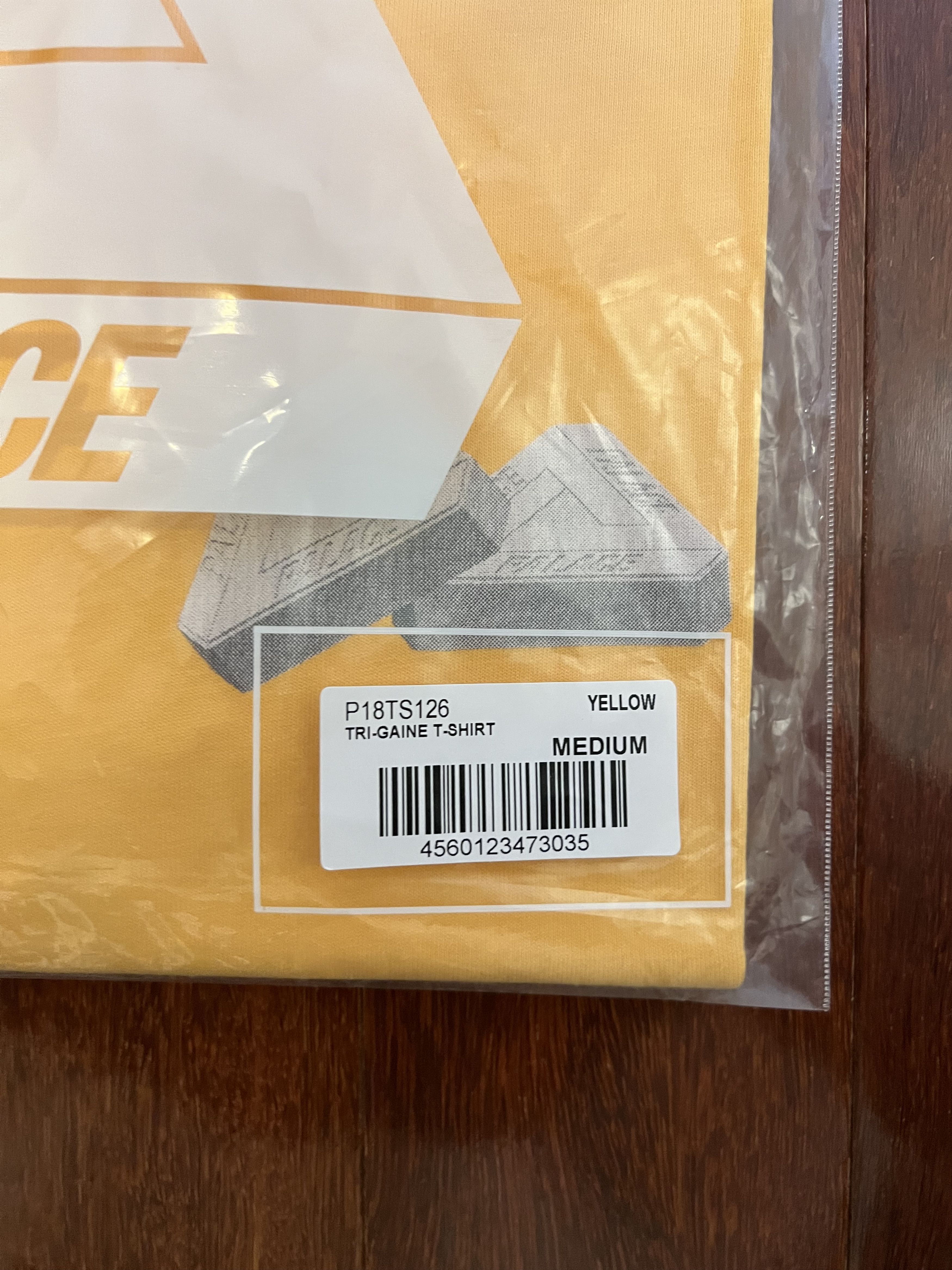 Palace 💚 2020 Palace Tri Gaine T-Shirt Yellow Medium NEW Size US M / EU 48-50 / 2 - 5 Thumbnail