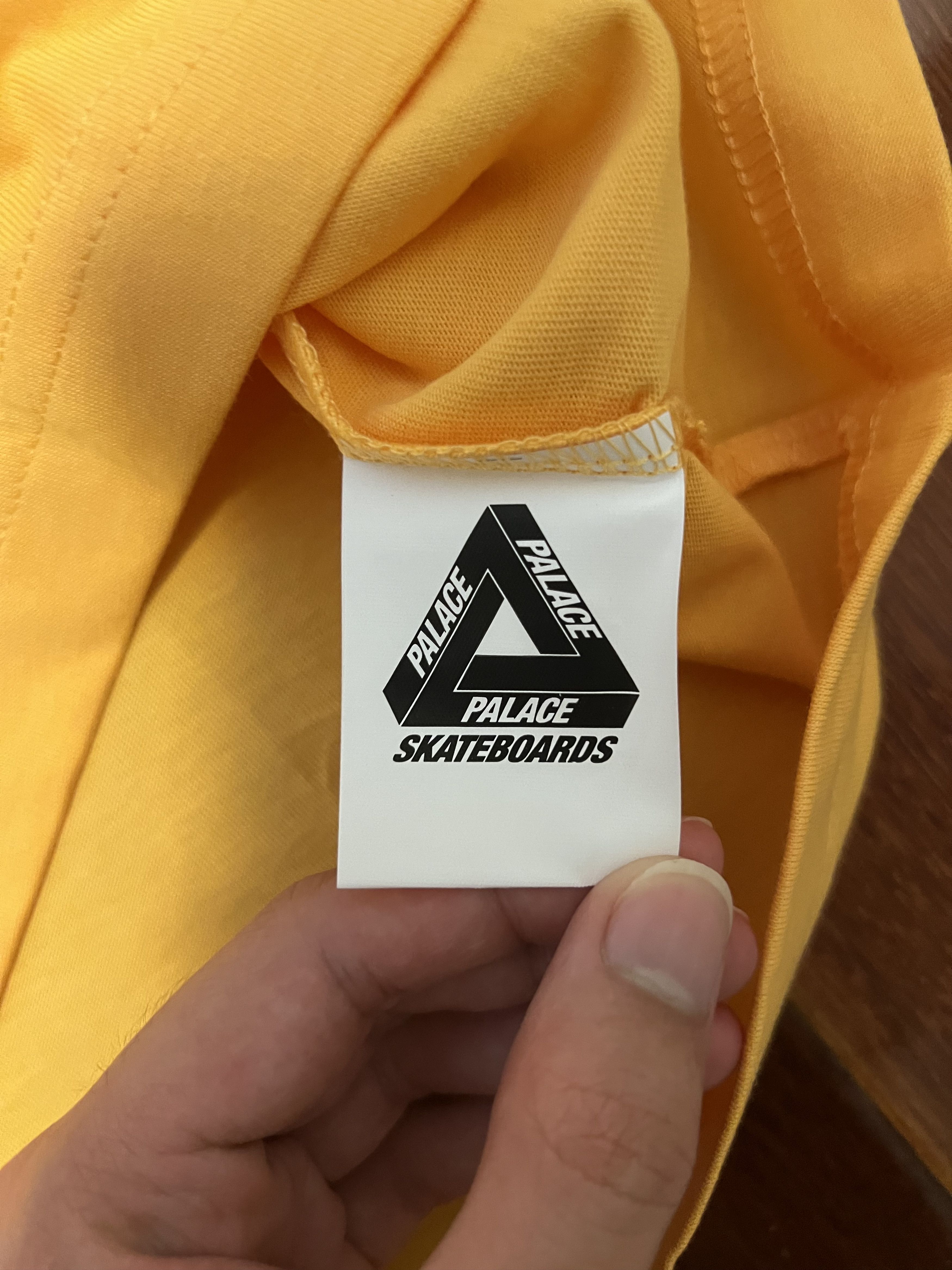 Palace 💚 2020 Palace Tri Gaine T-Shirt Yellow Medium NEW Size US M / EU 48-50 / 2 - 11 Thumbnail