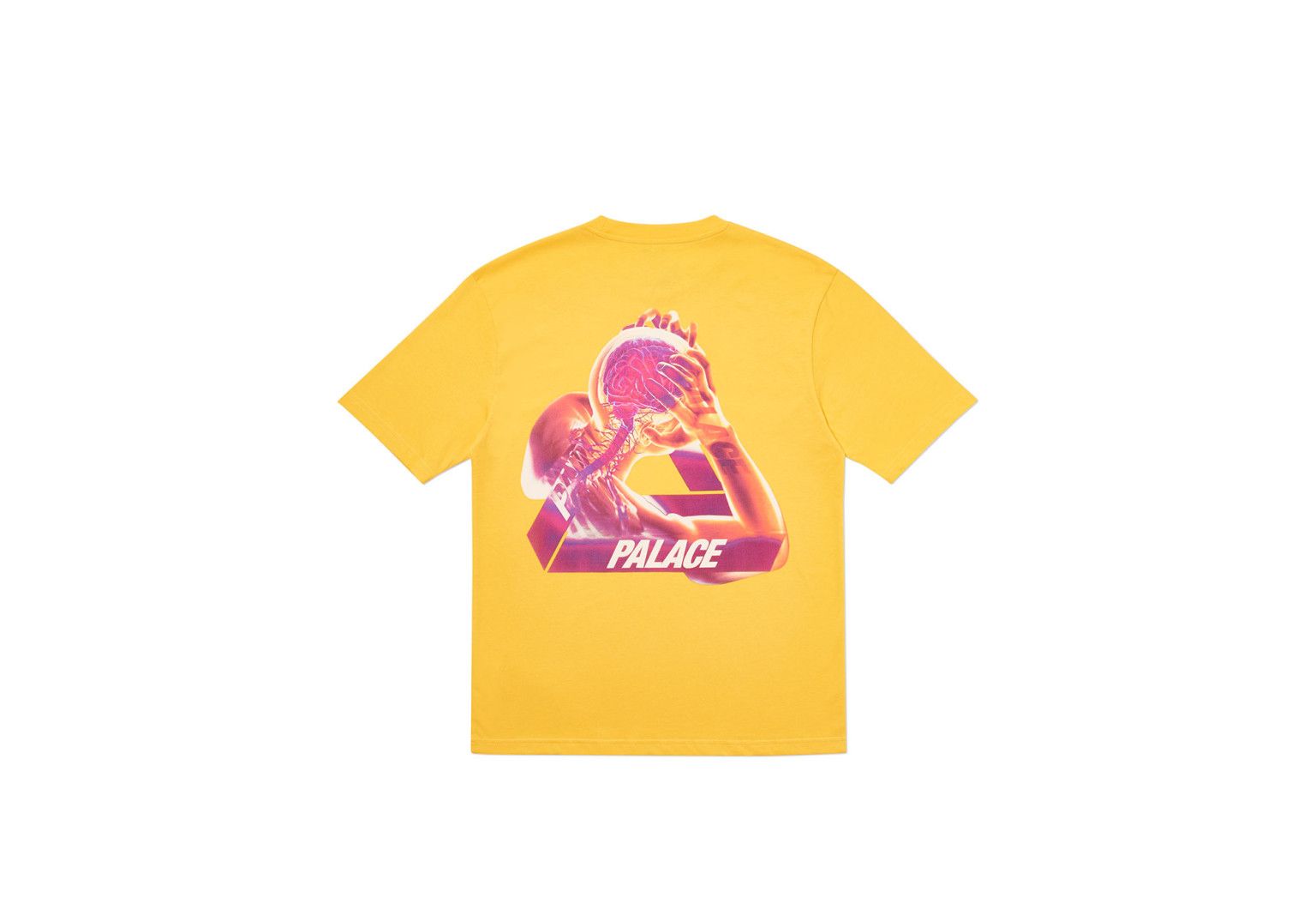 Palace 💚 2020 Palace Tri Gaine T-Shirt Yellow Medium NEW Size US M / EU 48-50 / 2 - 1 Thumbnail