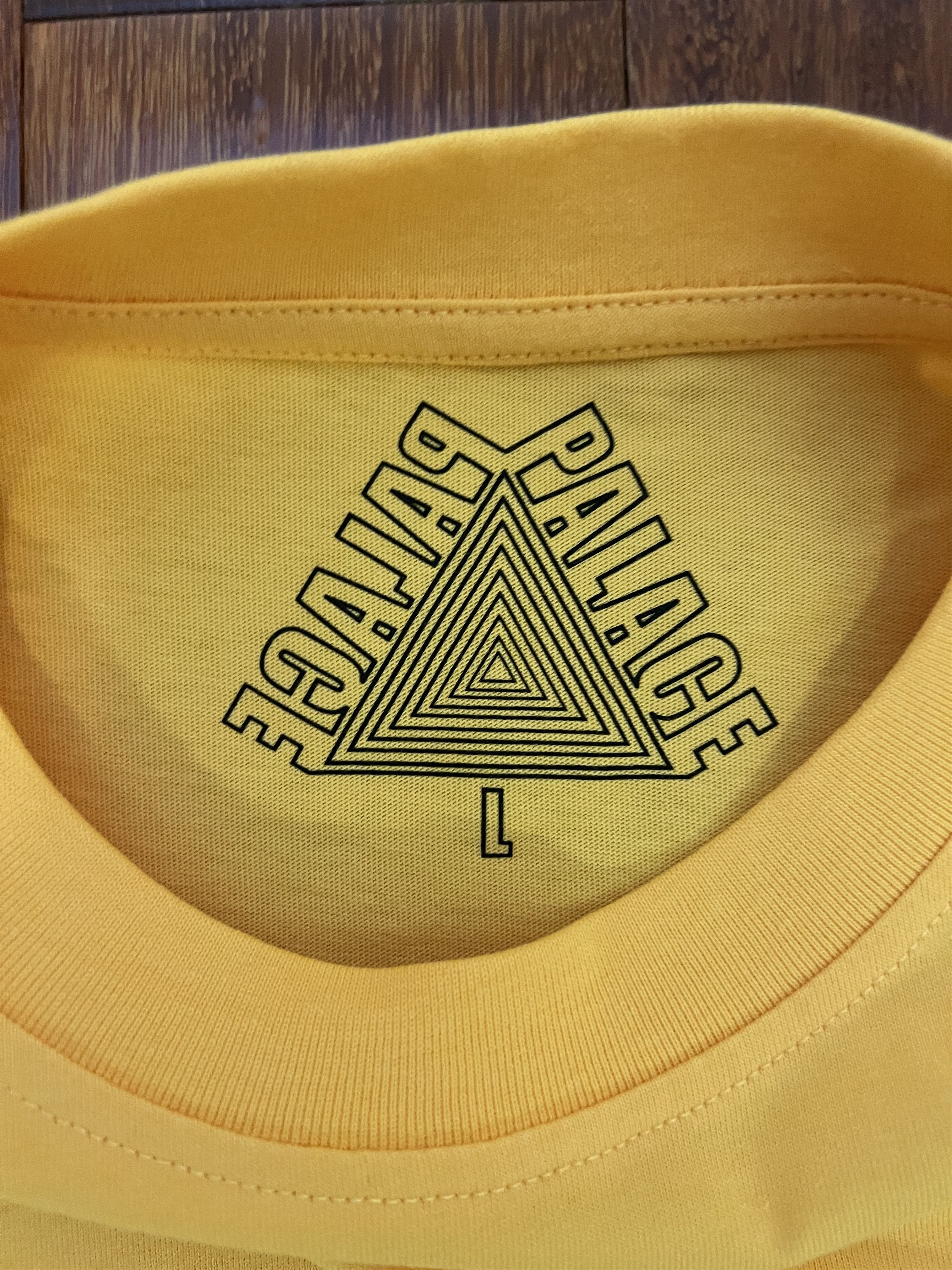 Palace 💚 2020 Palace Tri Gaine T-Shirt Yellow Large NEW Size US L / EU 52-54 / 3 - 10 Thumbnail