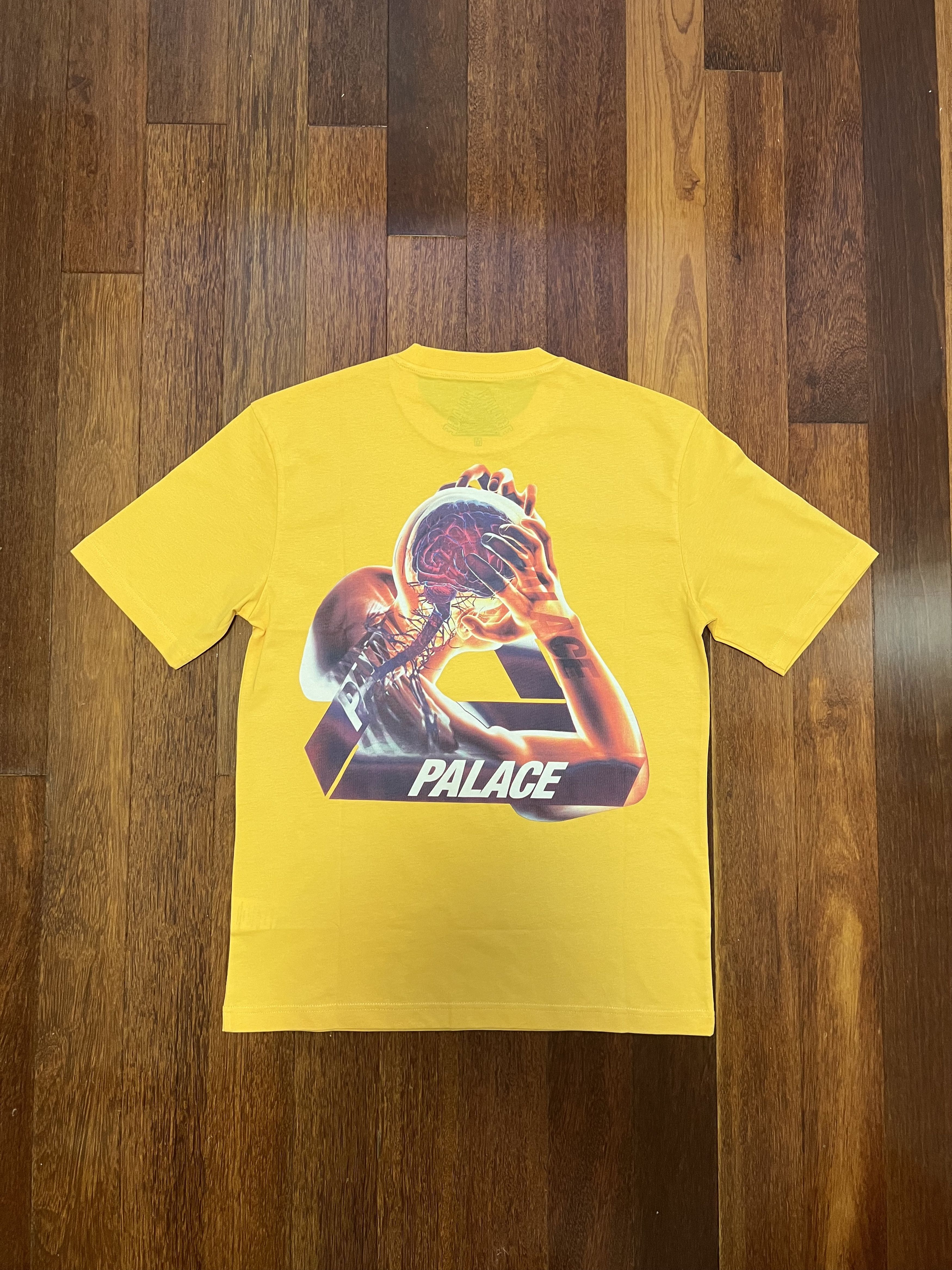 Palace 💚 2020 Palace Tri Gaine T-Shirt Yellow Large NEW Size US L / EU 52-54 / 3 - 6 Thumbnail