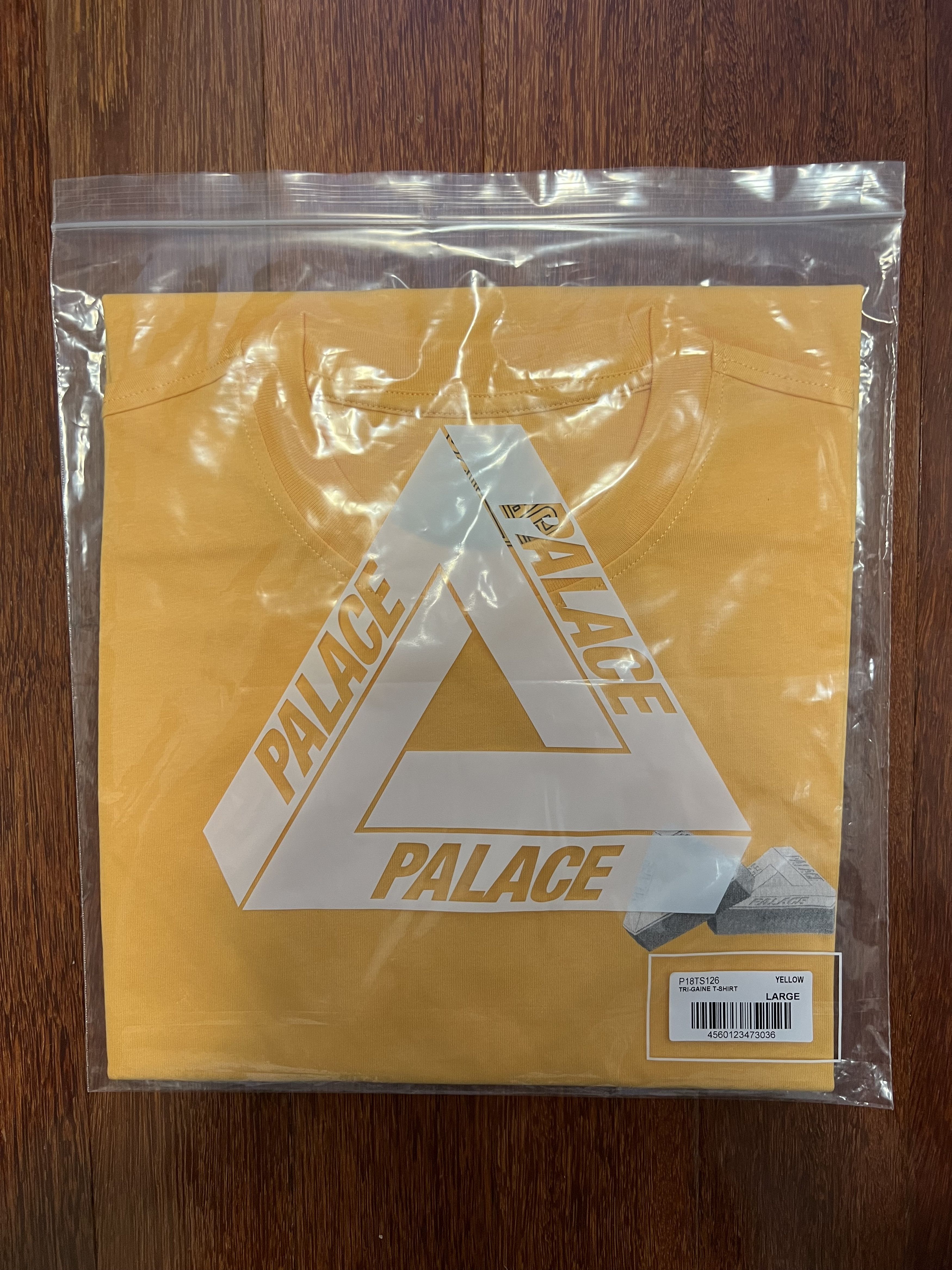 Palace 💚 2020 Palace Tri Gaine T-Shirt Yellow Large NEW Size US L / EU 52-54 / 3 - 3 Thumbnail