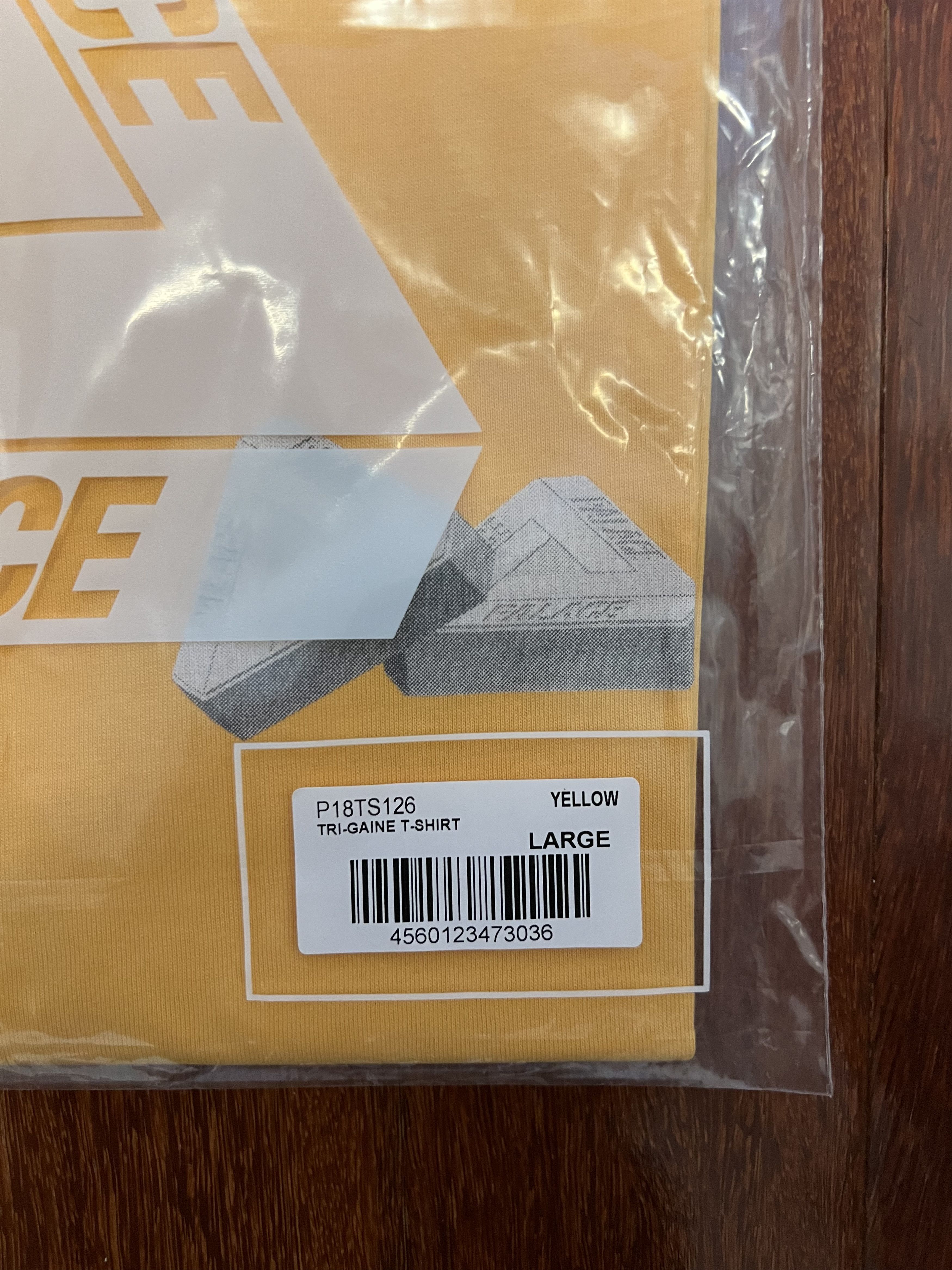 Palace 💚 2020 Palace Tri Gaine T-Shirt Yellow Large NEW Size US L / EU 52-54 / 3 - 5 Thumbnail
