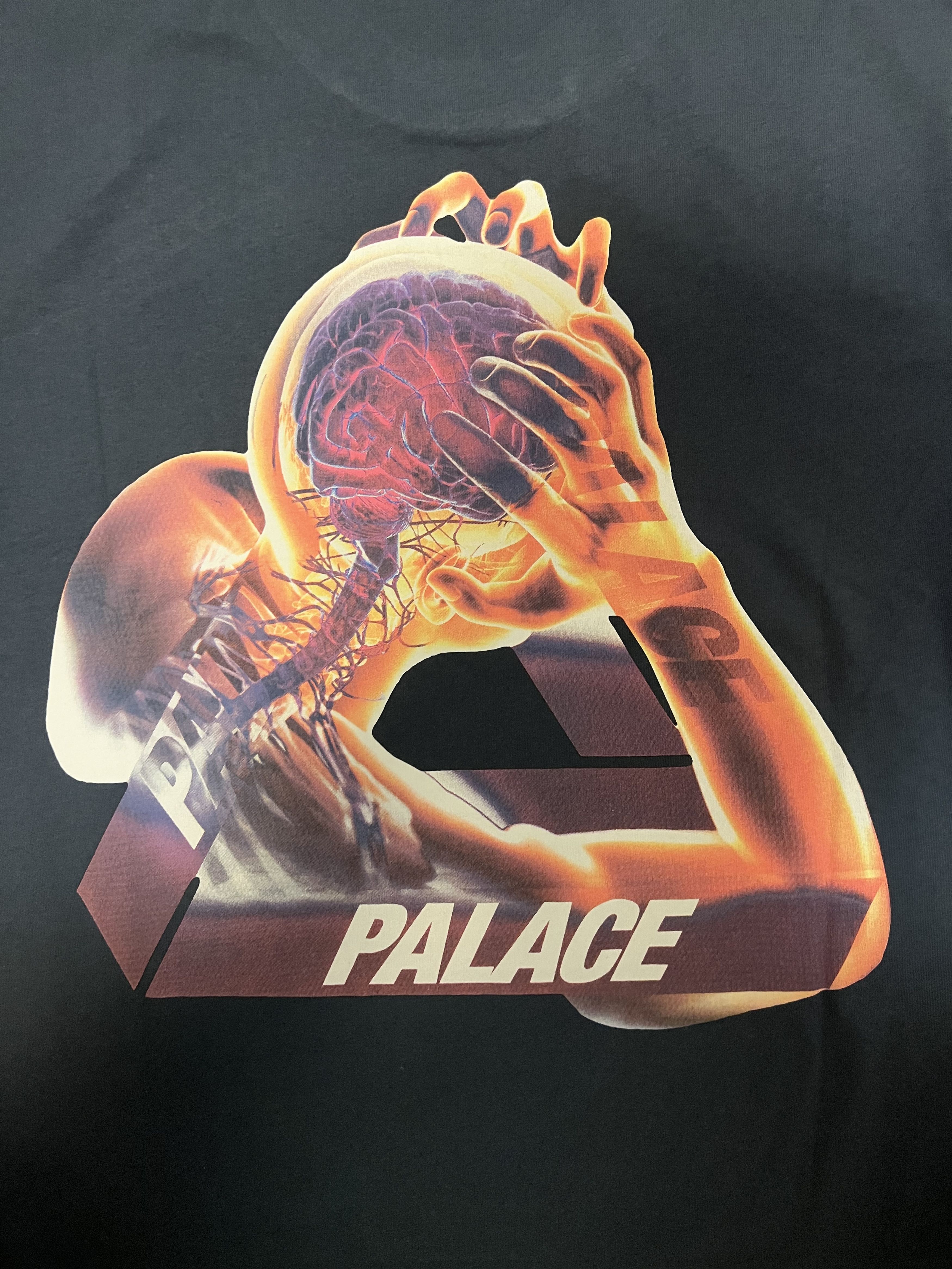 Palace 💚 2020 Palace Tri Gaine T-Shirt Navy Medium NEW Size US M / EU 48-50 / 2 - 8 Thumbnail