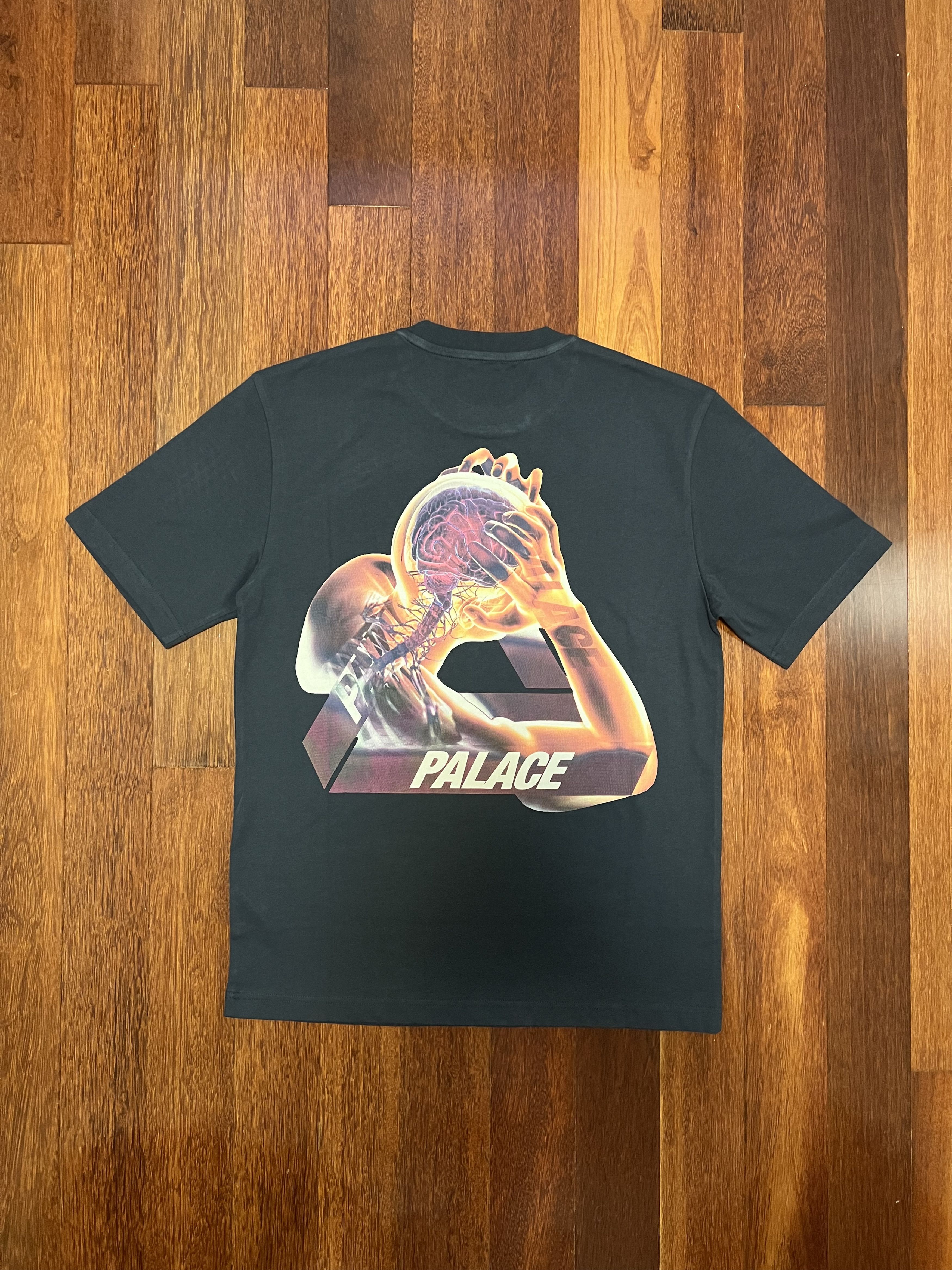 Palace 💚 2020 Palace Tri Gaine T-Shirt Navy Medium NEW Size US M / EU 48-50 / 2 - 6 Thumbnail