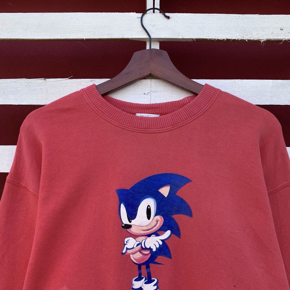 Cartoon Network Rare! Vintage 90s Sonic The Hedgehog Sega 1991 Sweatshirt Size US S / EU 44-46 / 1 - 3 Thumbnail