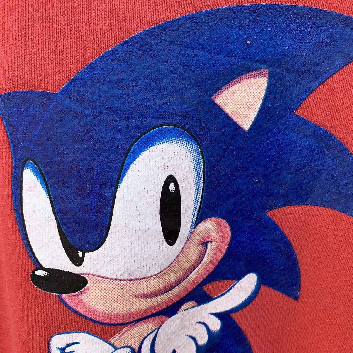 Cartoon Network × Vintage Rare! Vintage 90s Sonic The Hedgehog Sega 1991 Sweatshirt Size M / US 6-8 / IT 42-44 - 9 Thumbnail