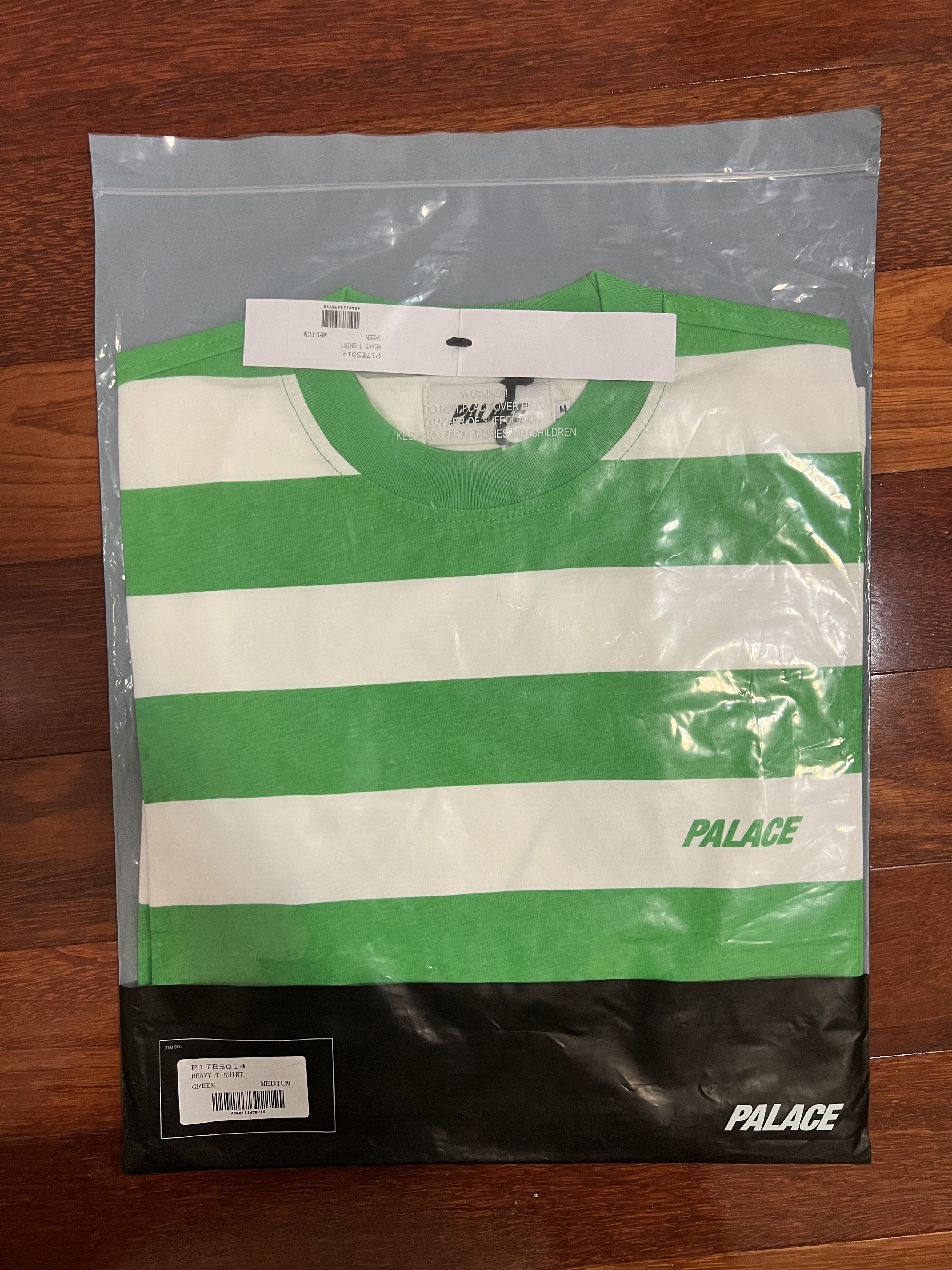 Palace 💚 2019 Palace Heavy T-Shirt Green Medium NEW Size US M / EU 48-50 / 2 - 12 Thumbnail