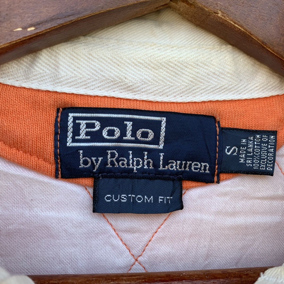 Polo Ralph Lauren Vintage 90s Polo Ralph Lauren 7 Polo Rugby Sweatshirt Size US S / EU 44-46 / 1 - 8 Thumbnail